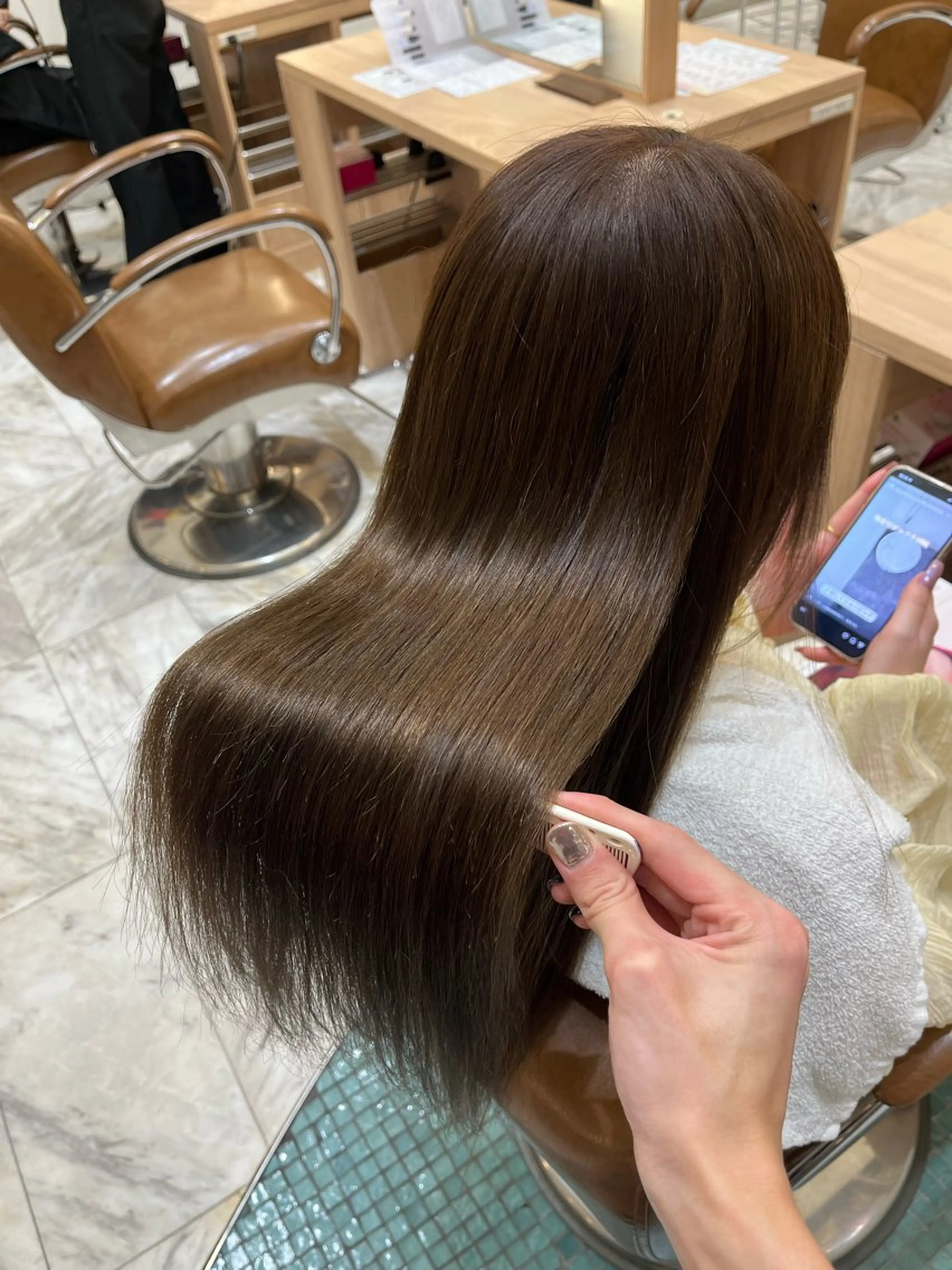 ATENA/金子 嵩史/髪質改善カラーのヘアスタイル