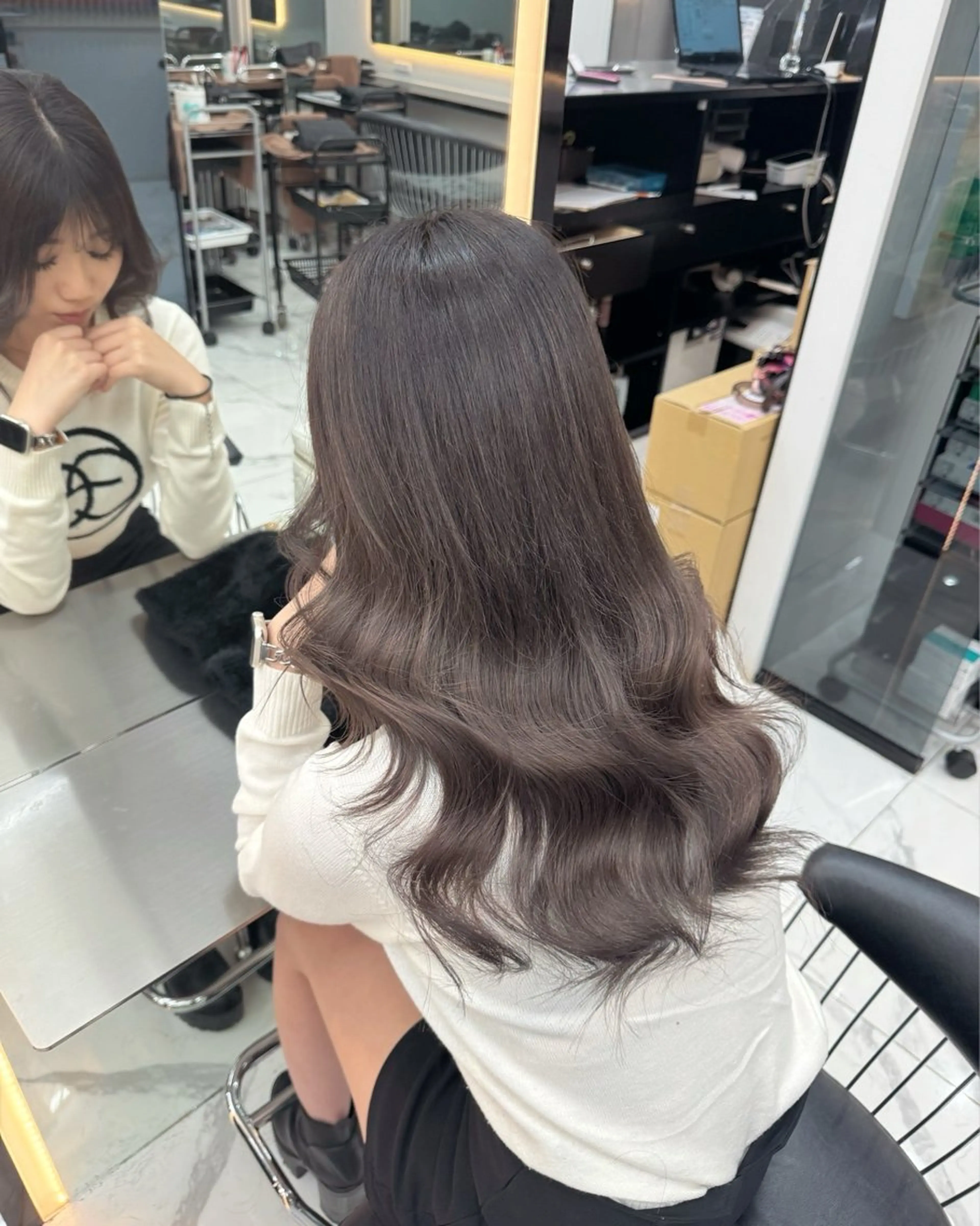 ロング カラー Lapis渋谷本店 Rikoのヘアスタイル