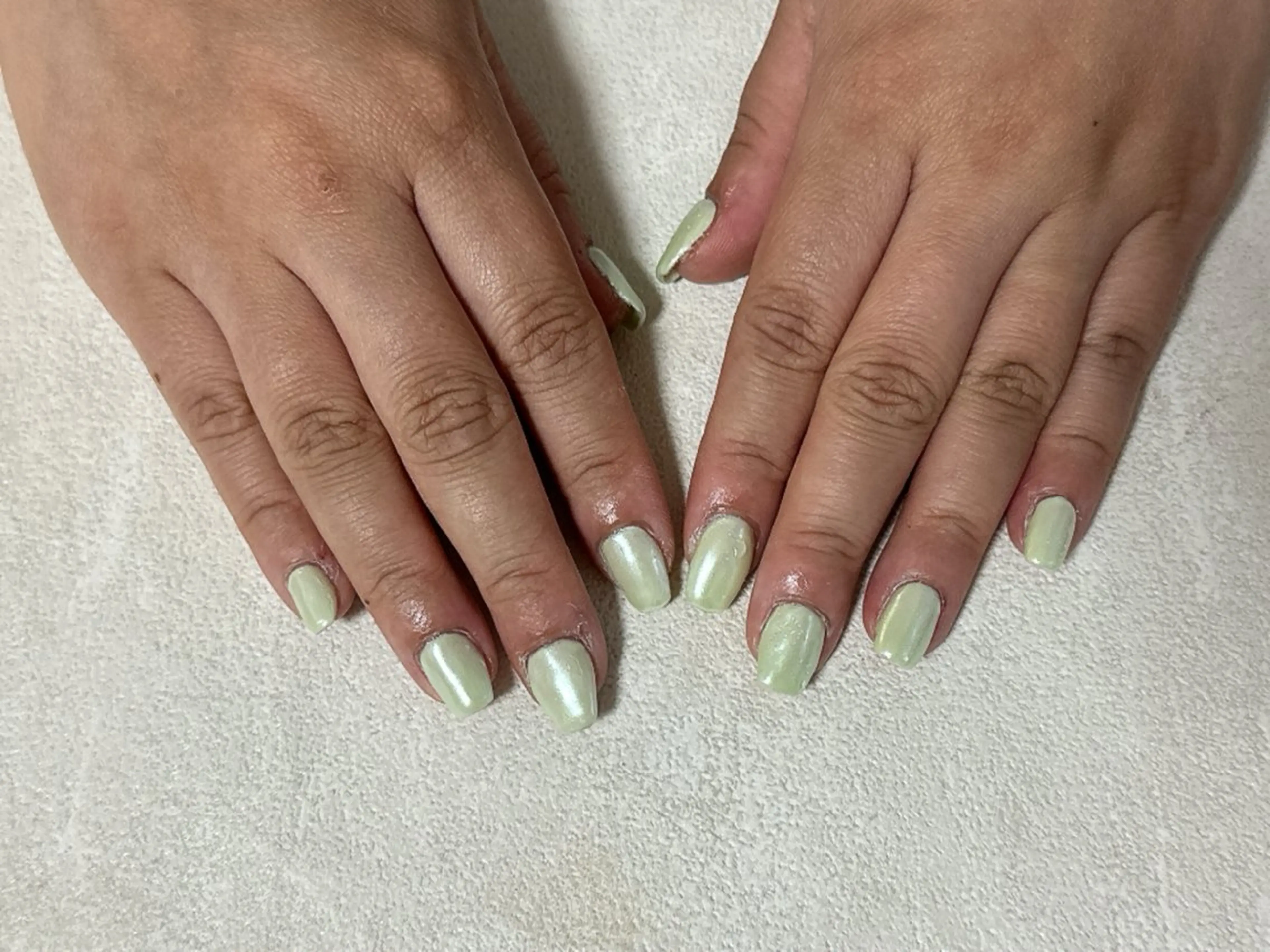 ネイル オーロラネイル 桜ネイル フラワーネイル フットネイル フレンチネイル ハンドネイル mogunail &blowのネイルデザイン