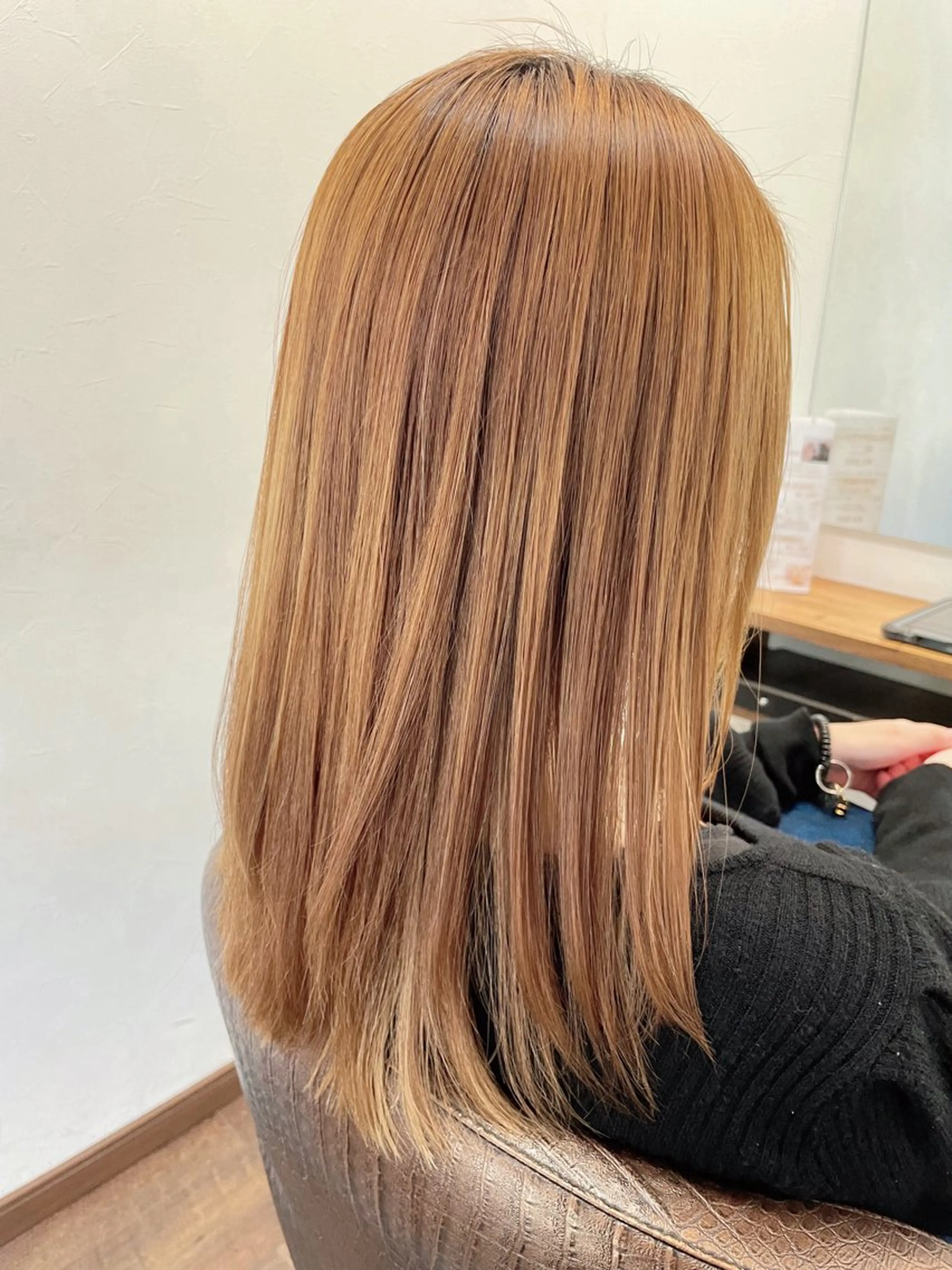 ミディアム カット 縮毛矯正 【髪質改善✨】 sanaのヘアスタイル