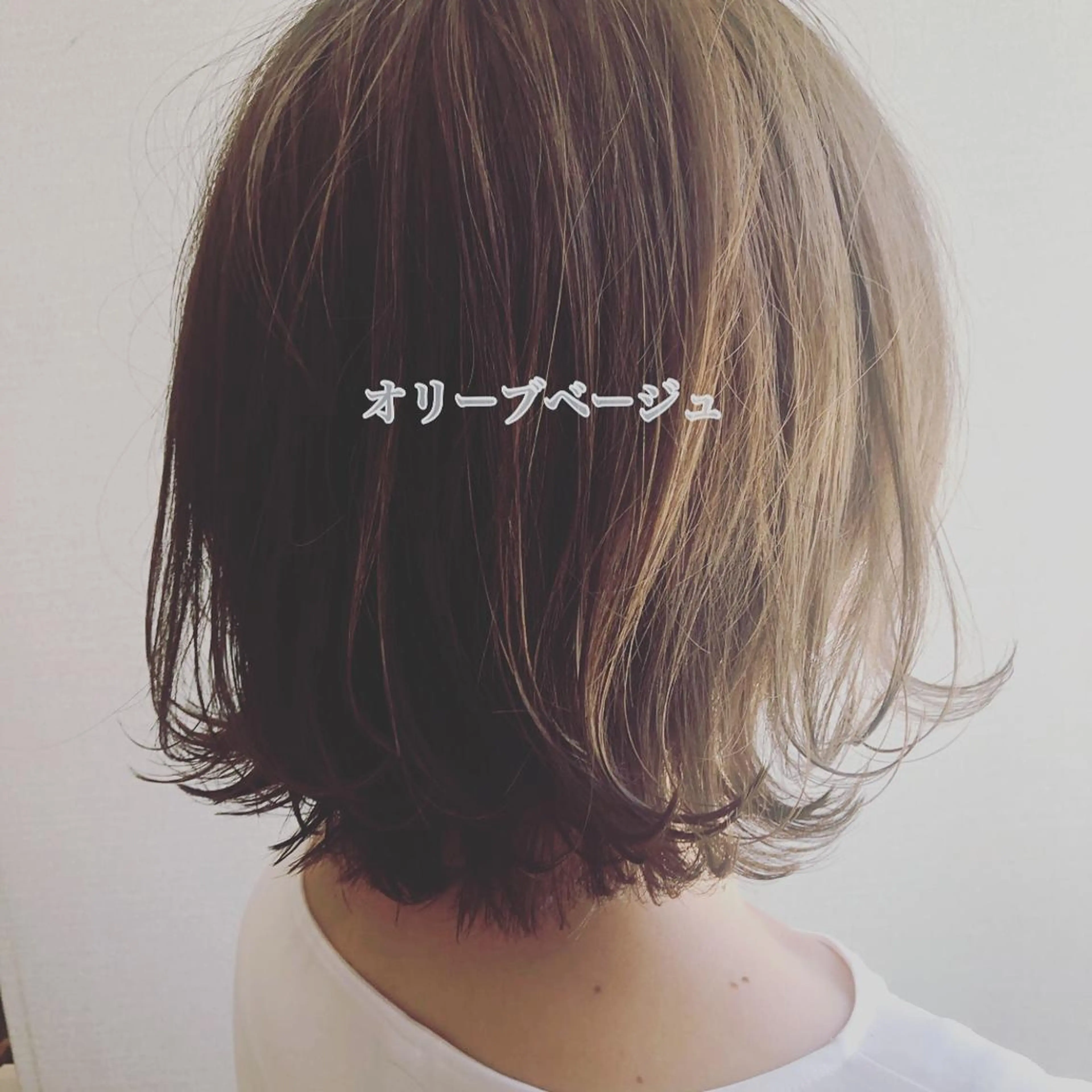 ショート カラー NOPPO 和泉市 美容室／奥村　飛鳥のヘアスタイル