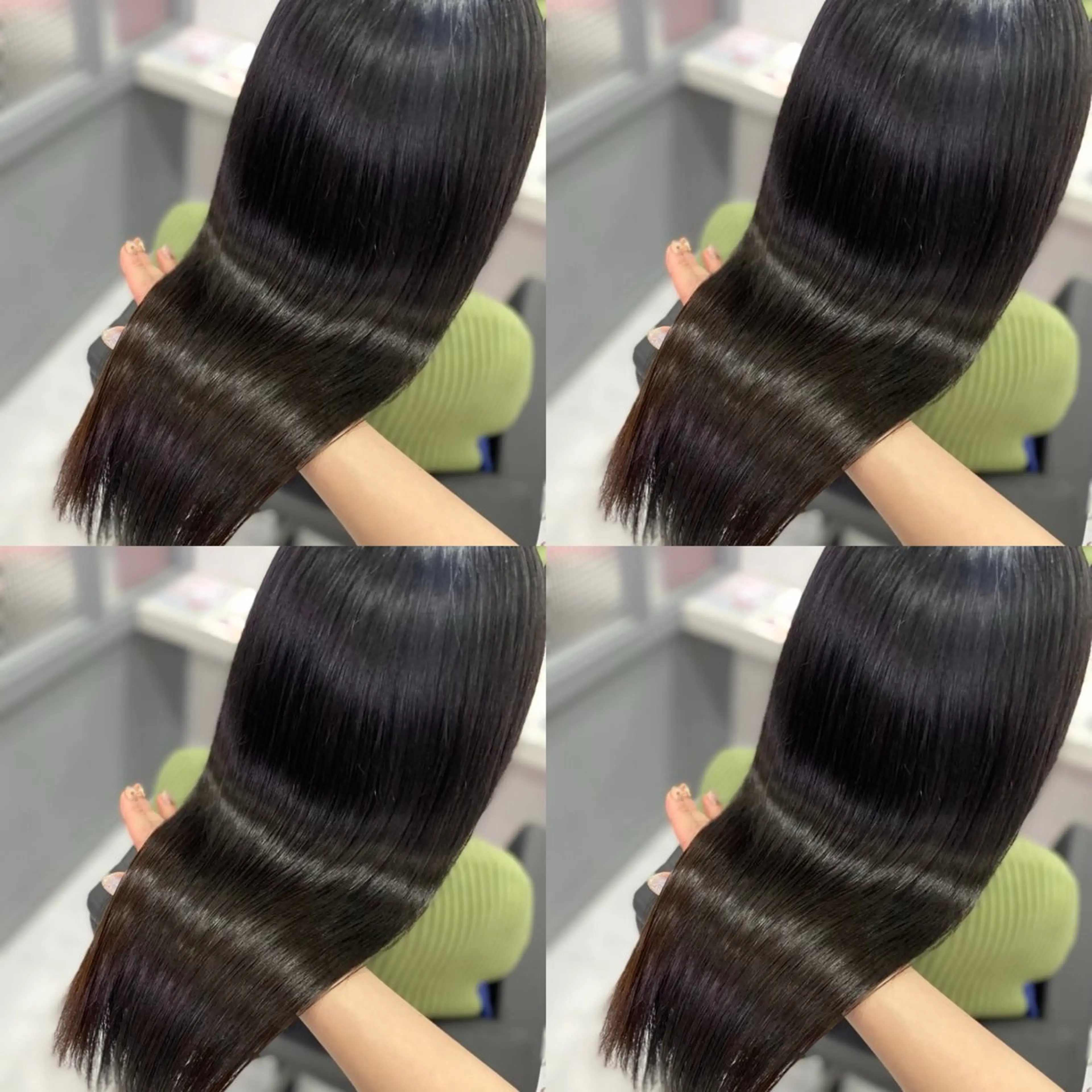 ロング カラー ダークグレー 髪質改善 韓国風ヘア カット ヘアカラー トリートメント 店長✨髪質改善✖️ 透明感カラー／純大のヘアスタイル