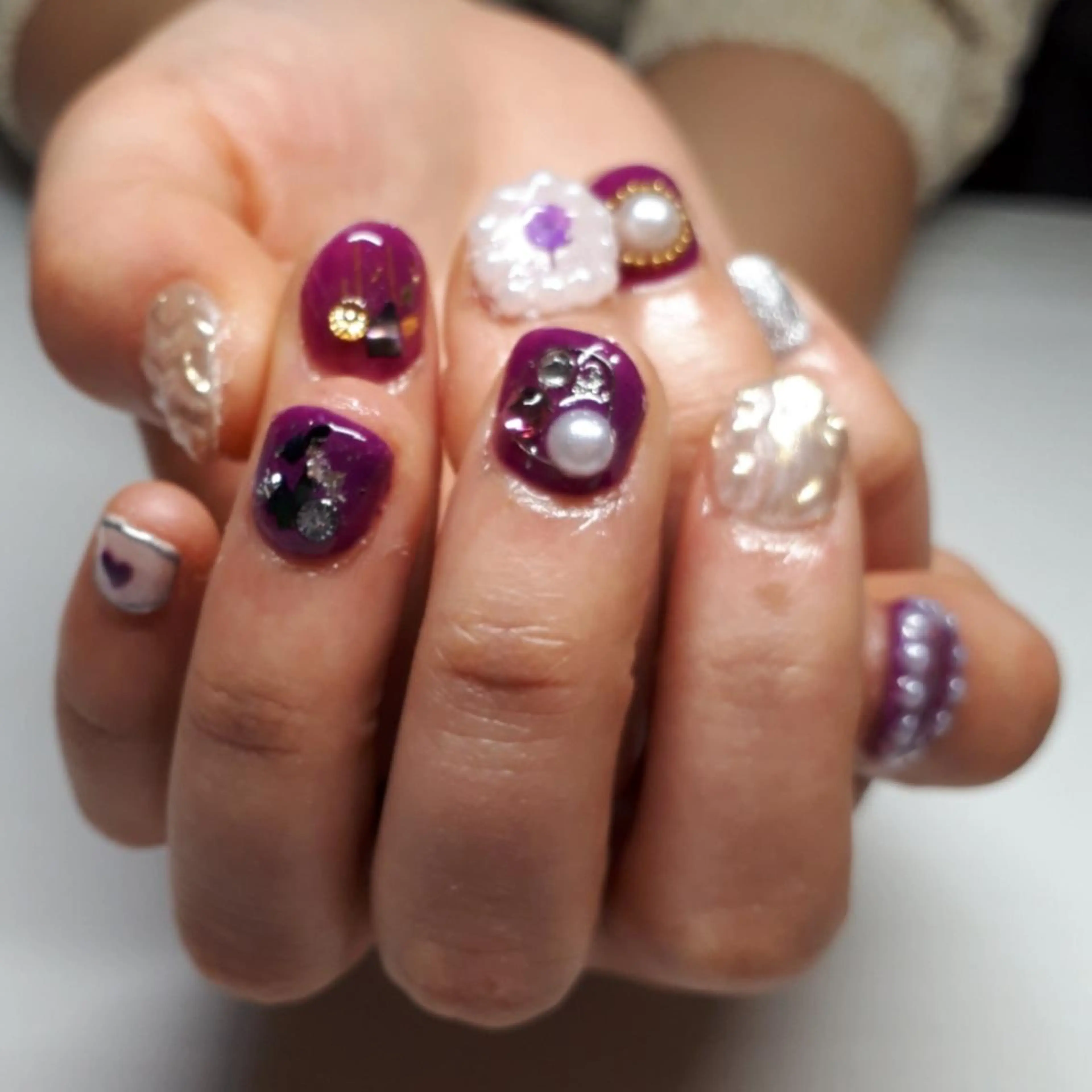 ネイル ひだか あいこのネイルデザイン