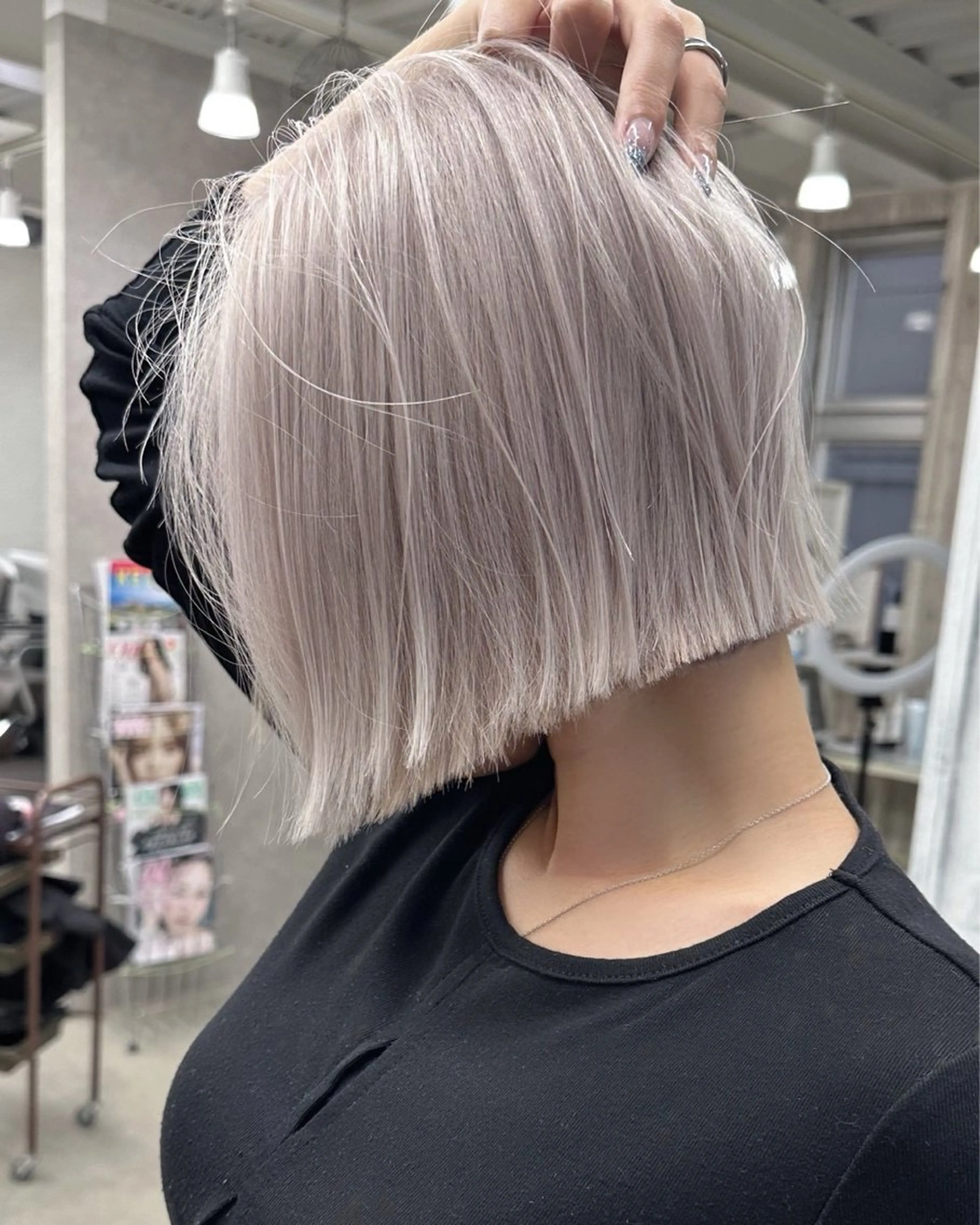 ショート カラー ヘアカラー 大平 琶月のヘアスタイル