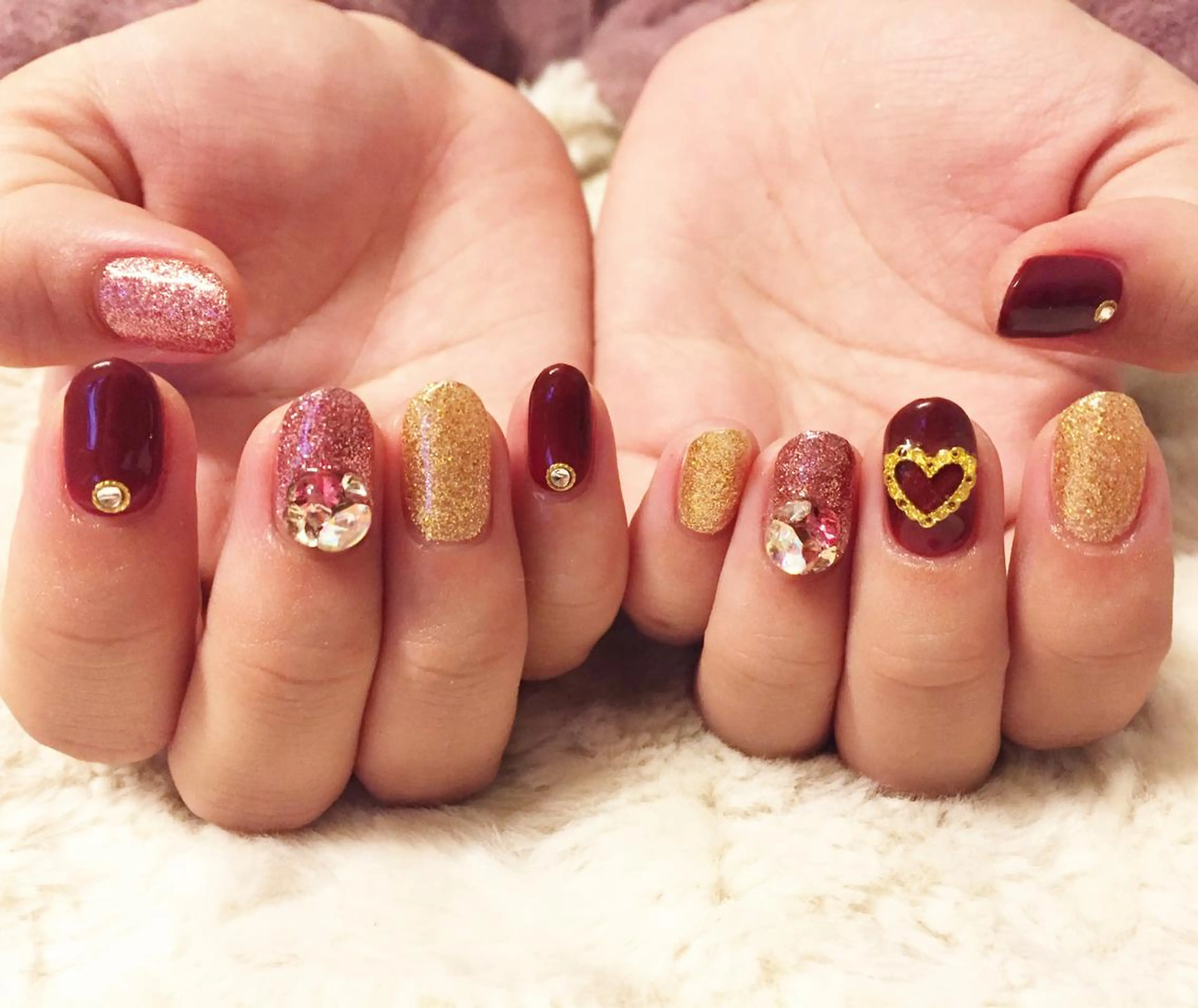 ネイル ジェルネイル 東 千夏のネイルデザイン