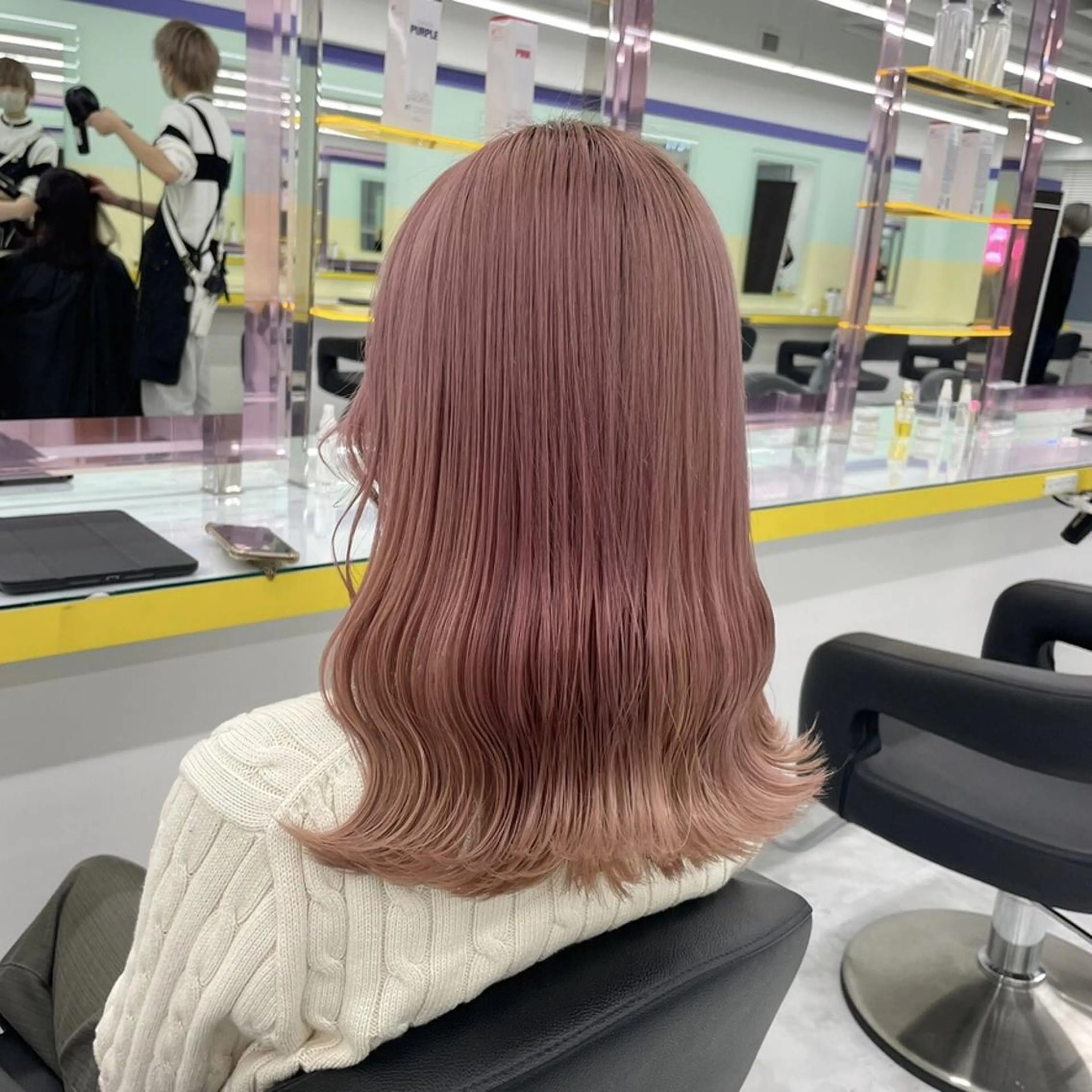 カラー 💗透明感モテヘア 💗SAYA💗のヘアスタイル