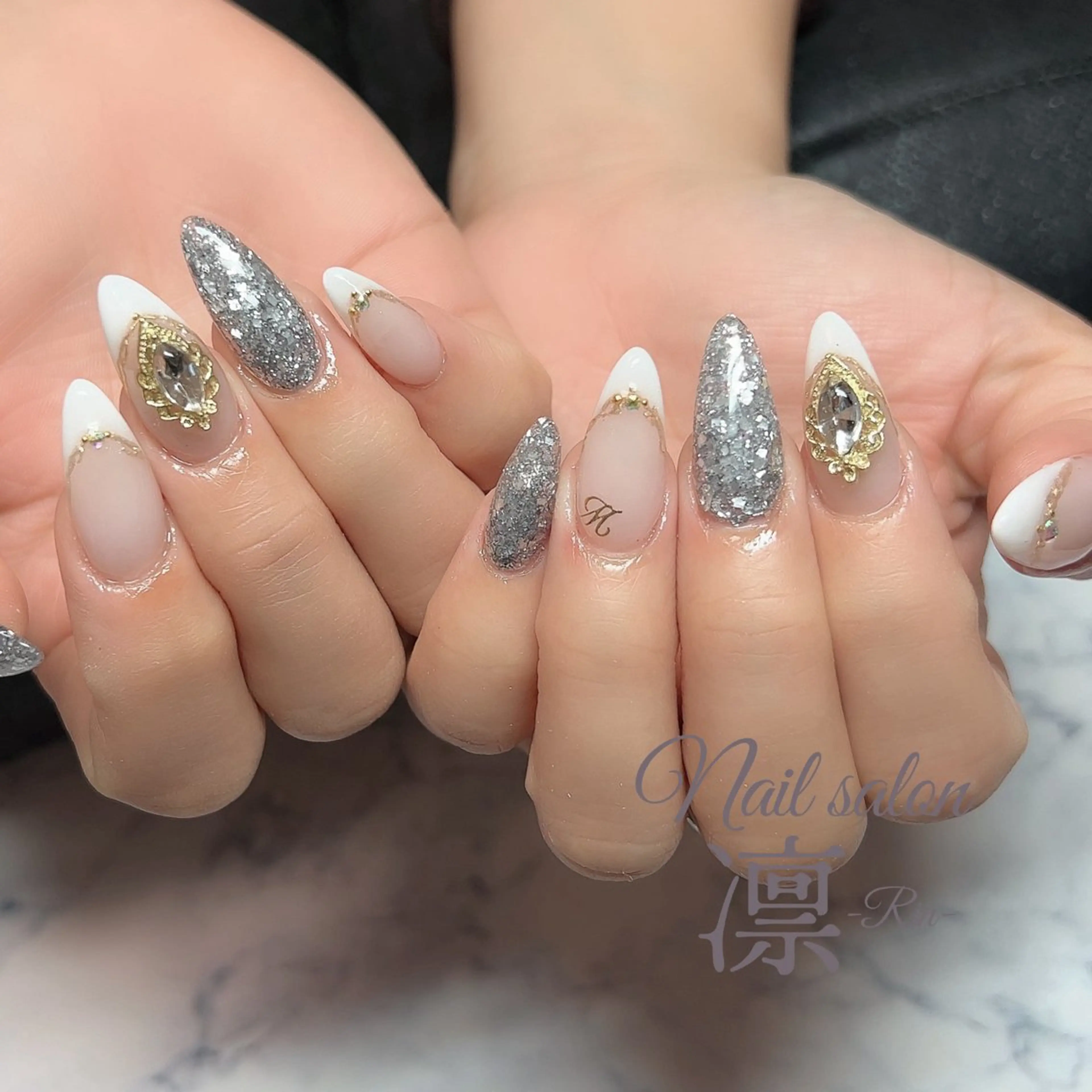 ネイル スカルプネイル private salon凛のネイルデザイン