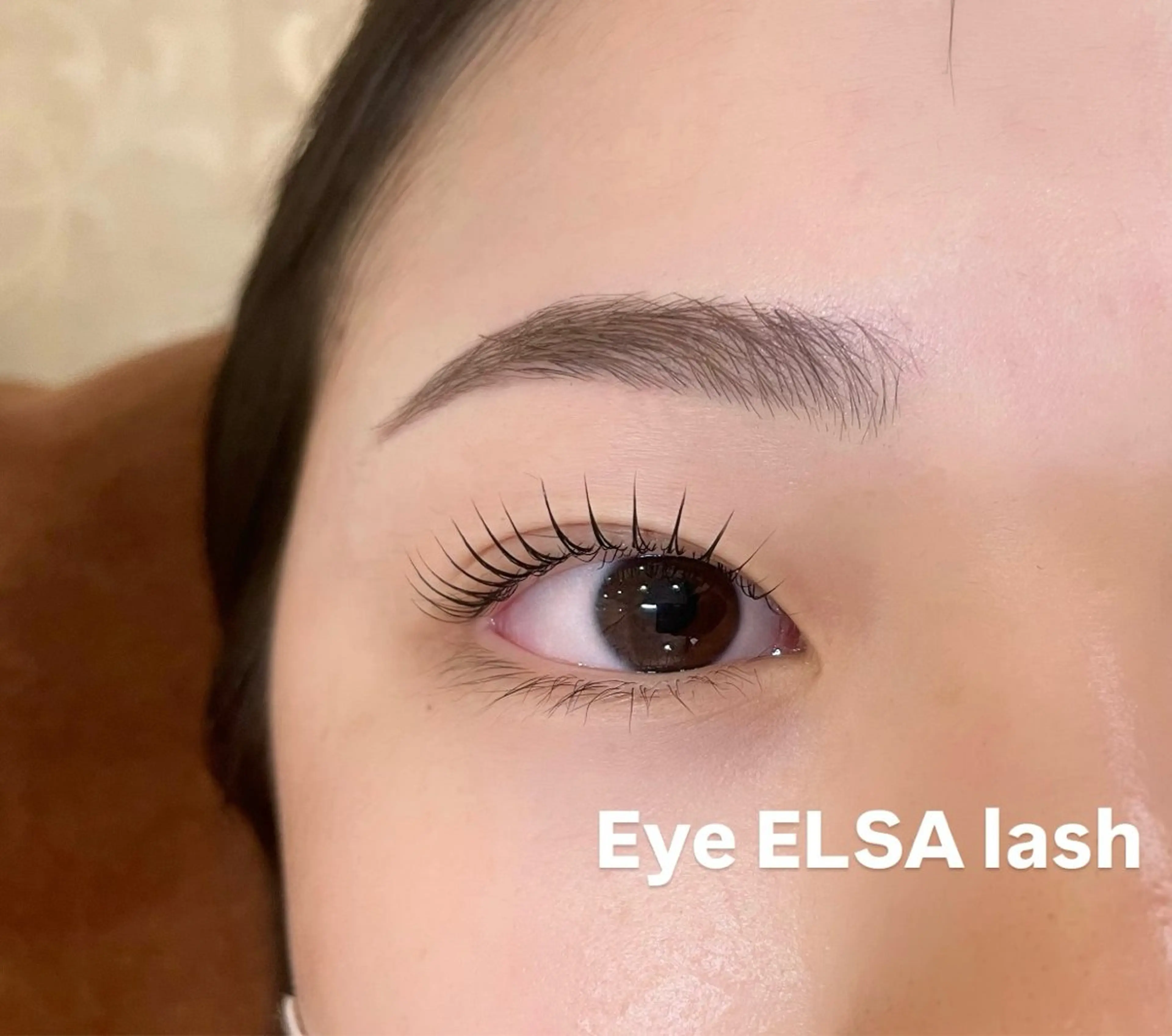 アイブロウ ワックス脱毛 Eye ELSA lash 鈴木のマツエク・マツパデザイン