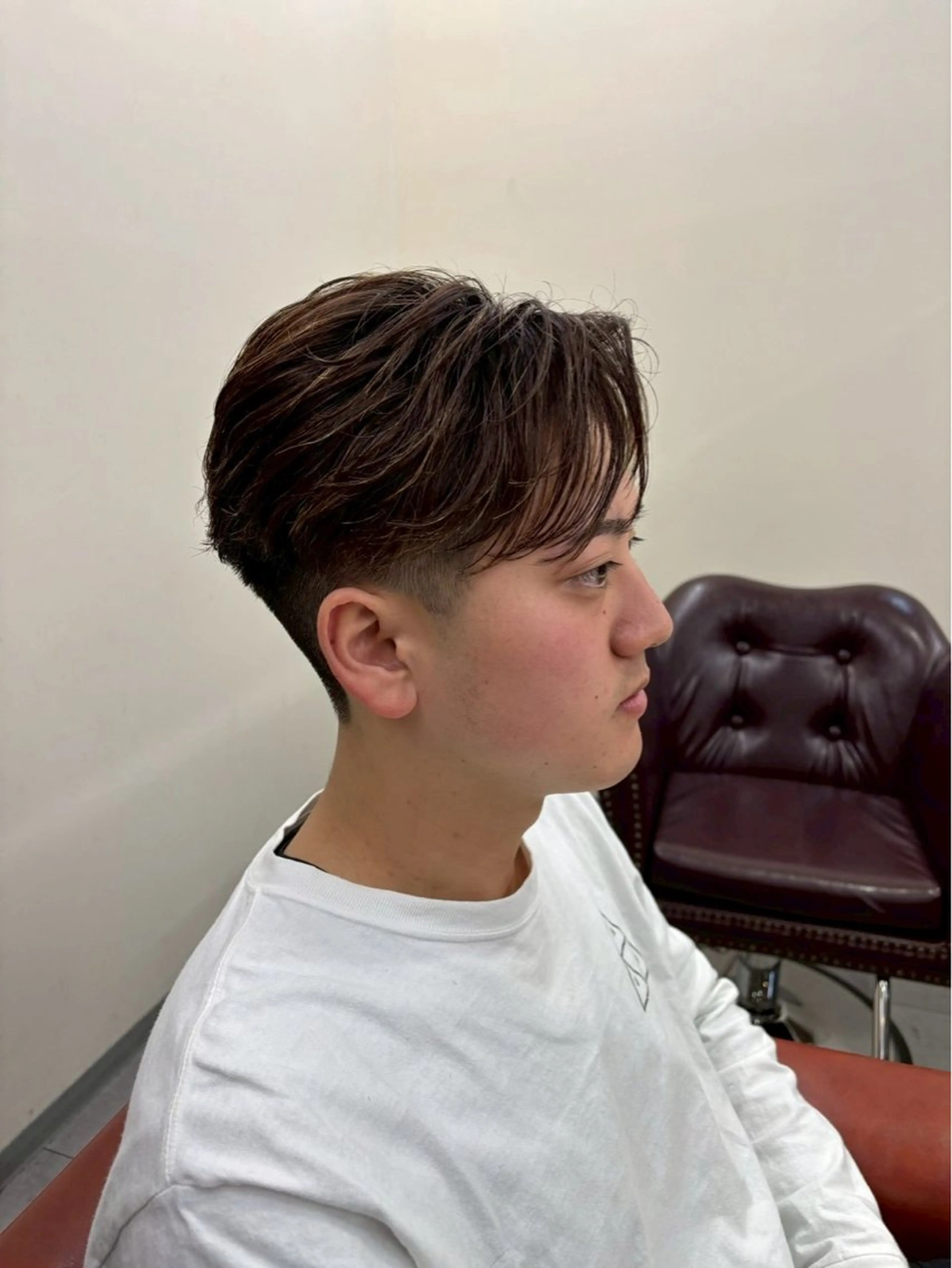 メンズ 京都駅メンズサロン マッシュのヘアスタイル