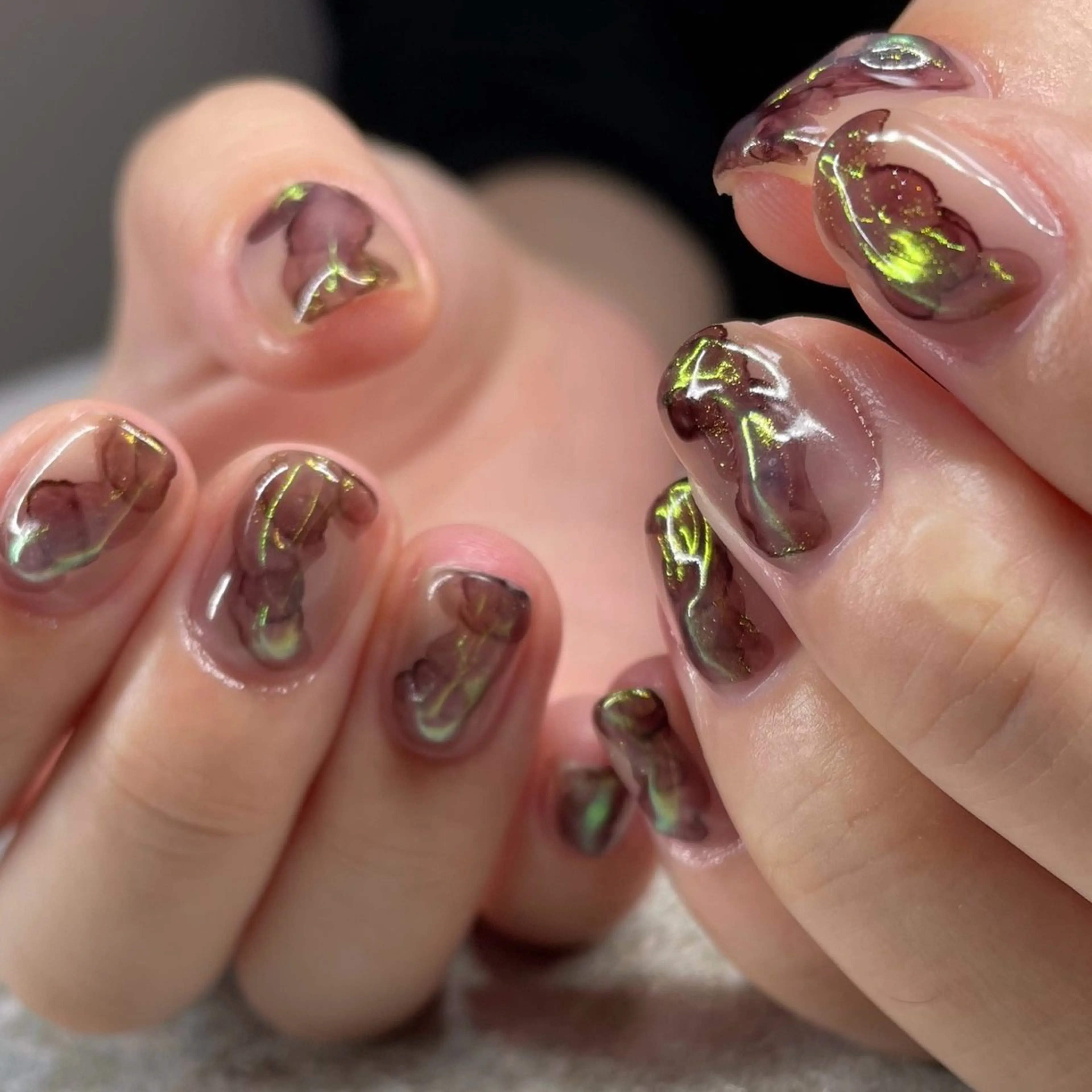 ネイル ハンドネイル フィルイン･パラジェル導入サロン ehre(エーレ)所属・ehre haruhoのネイルデザイン