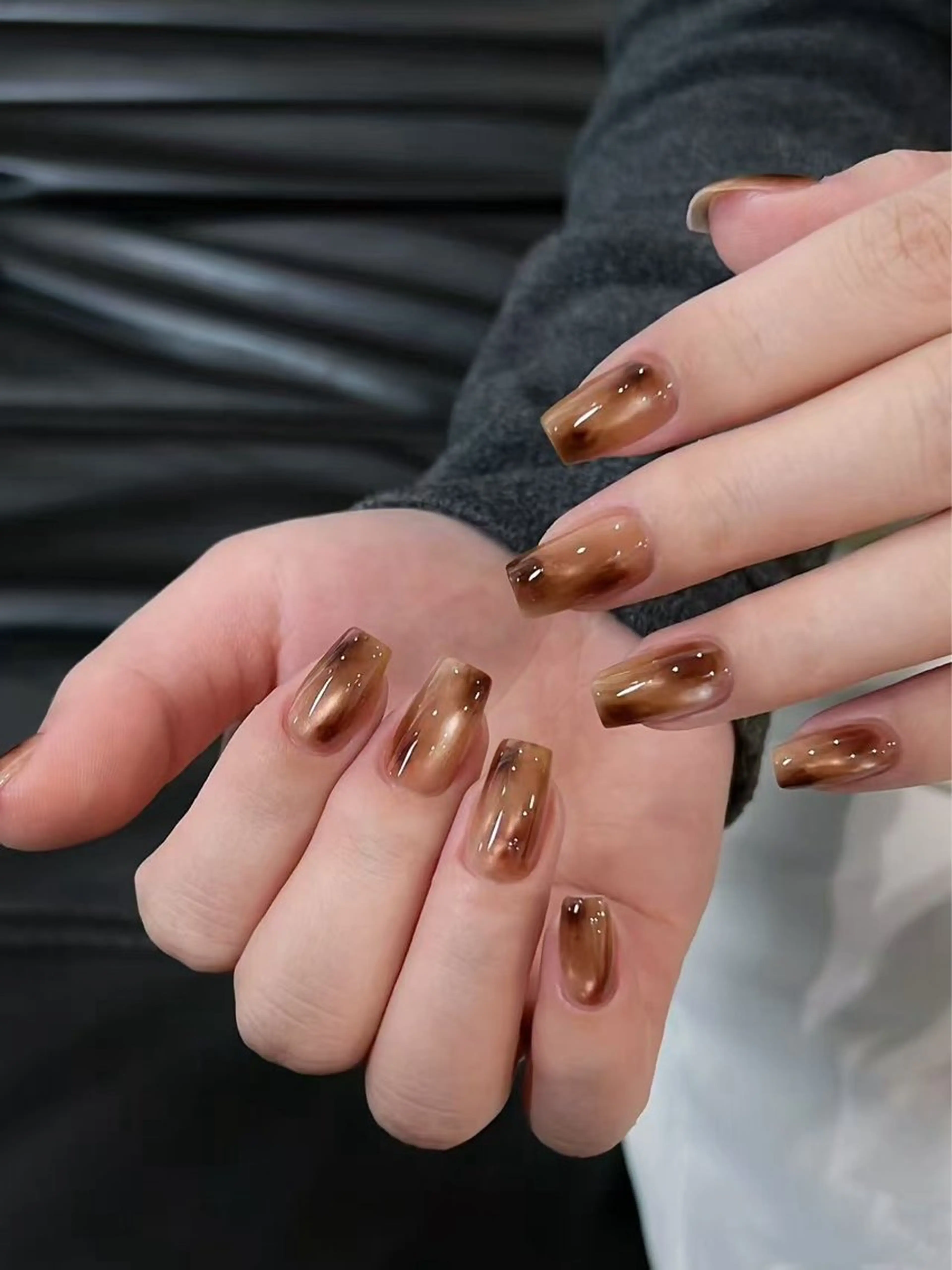 ネイル オーロラネイル フラワーネイル フットネイル フレンチネイル ジェルネイル ハンドネイル BabyYouMi nailのネイルデザイン