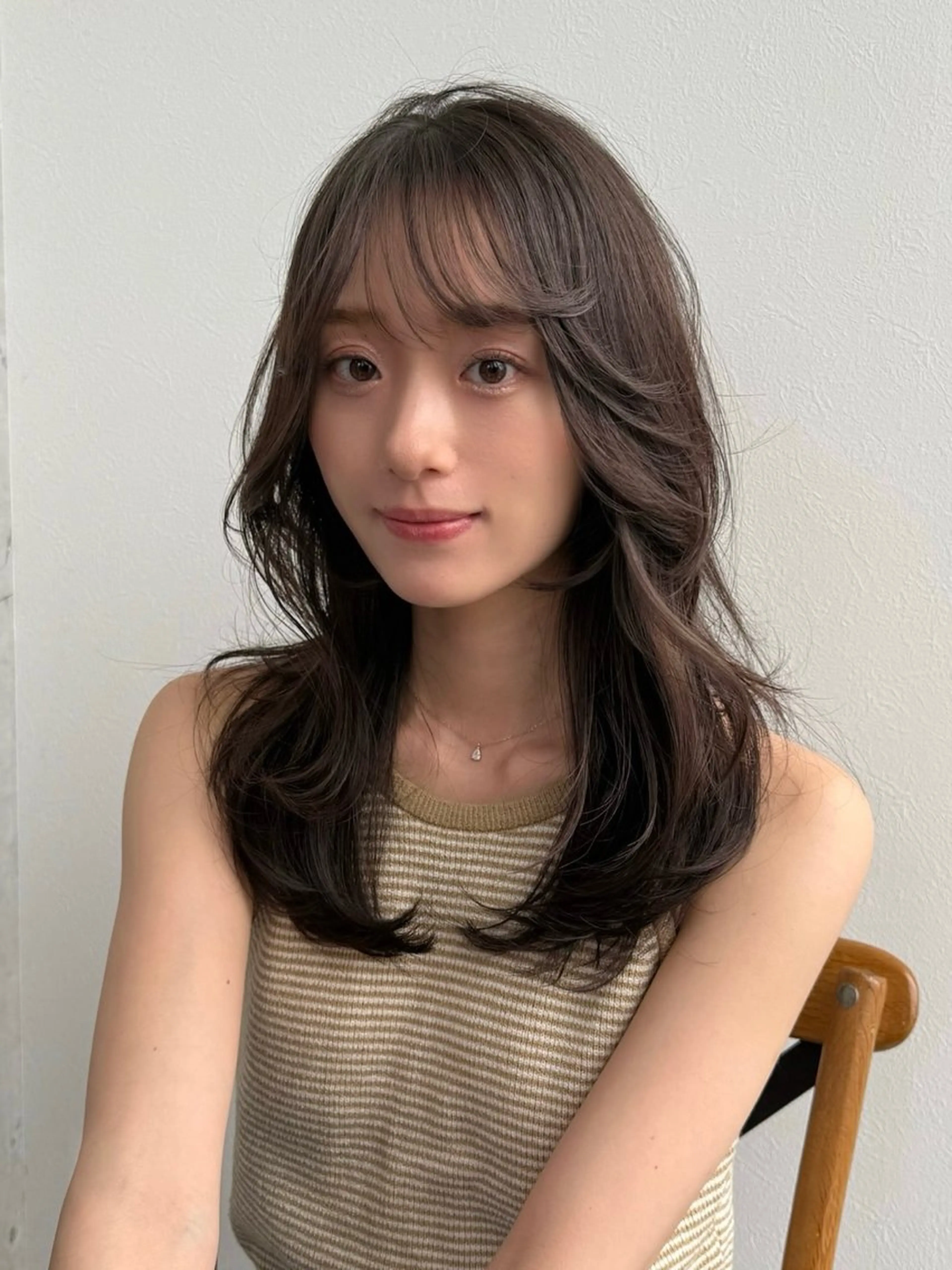 セミロング カラー カット ヘアカラー トリートメント 透明感カラー/ボブ /佐藤伶のヘアスタイル