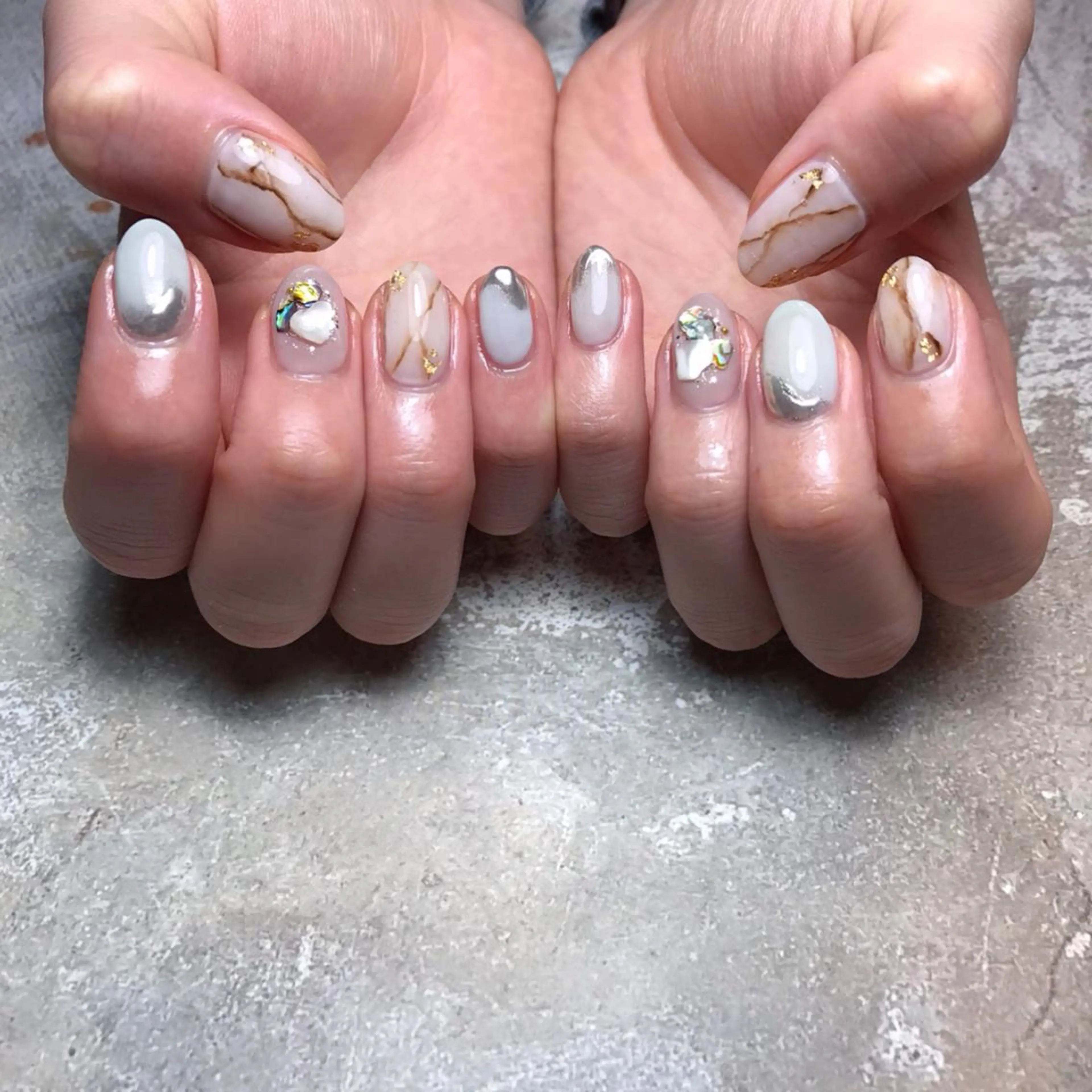 ネイル ハンドネイル 💅chainail _aiのネイルデザイン