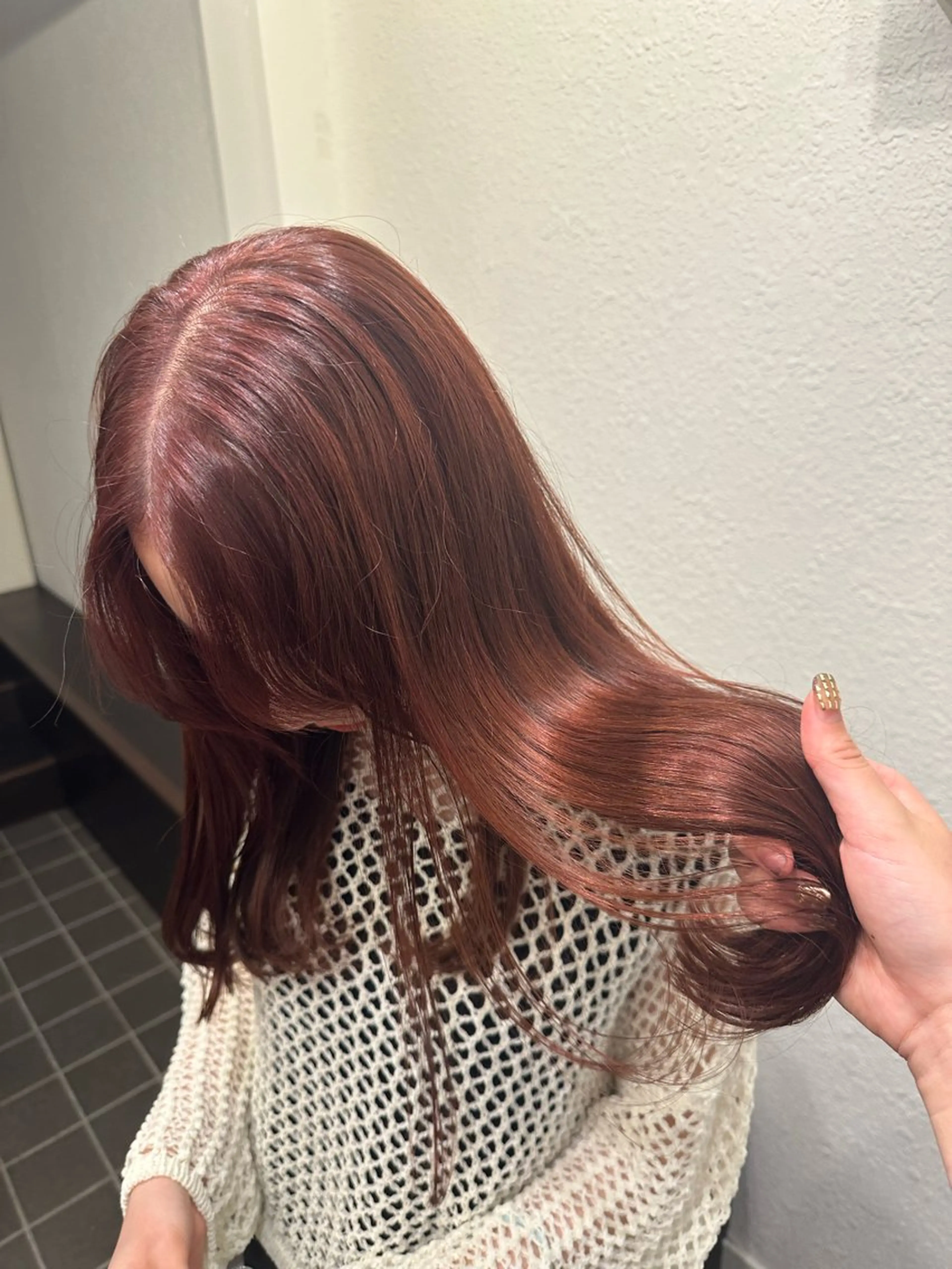 カラー 名駅/艶カラー/原田 永遠のヘアスタイル