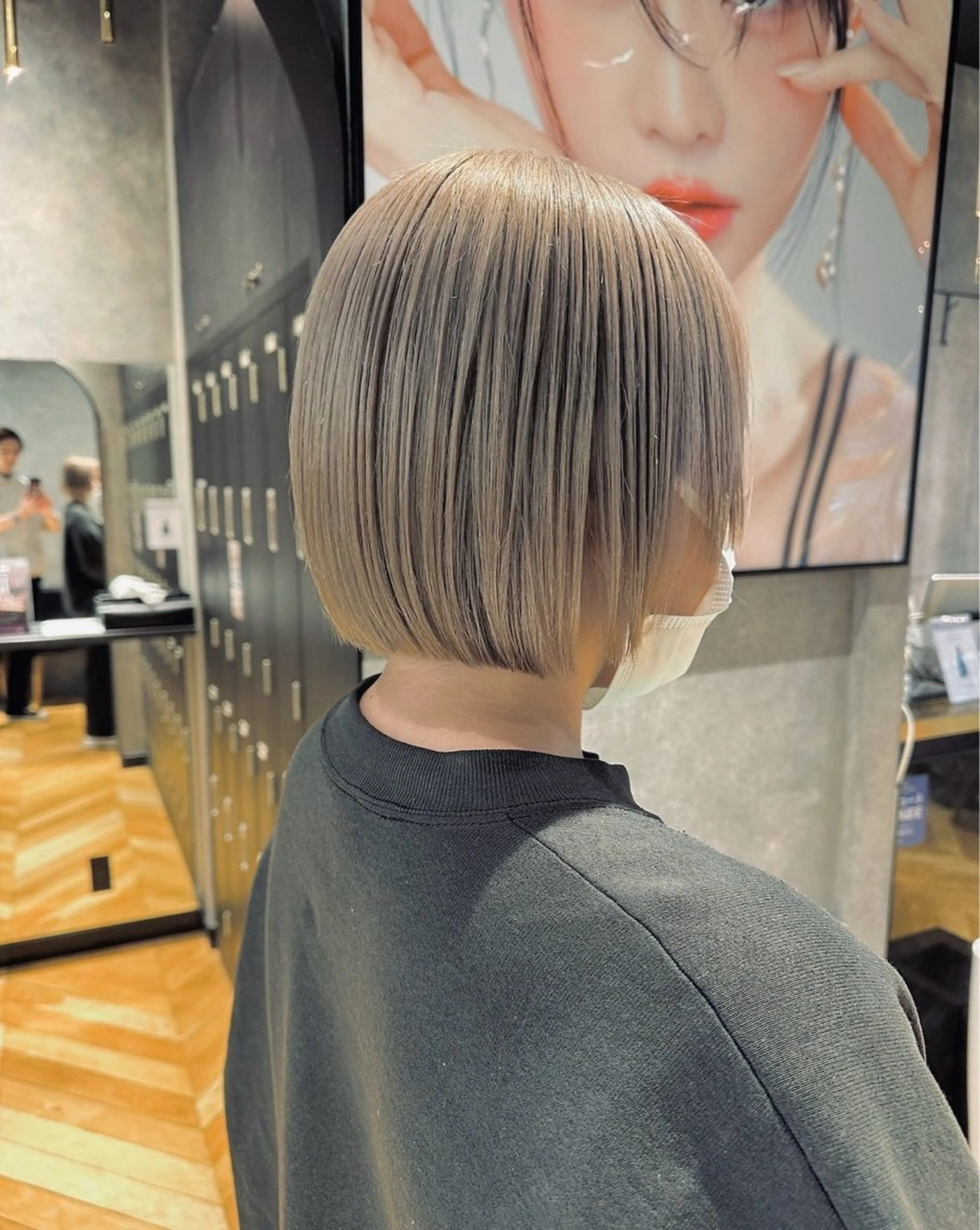 朝限定カット💇‍♀️口コミで次回トリートメントサービスの写真