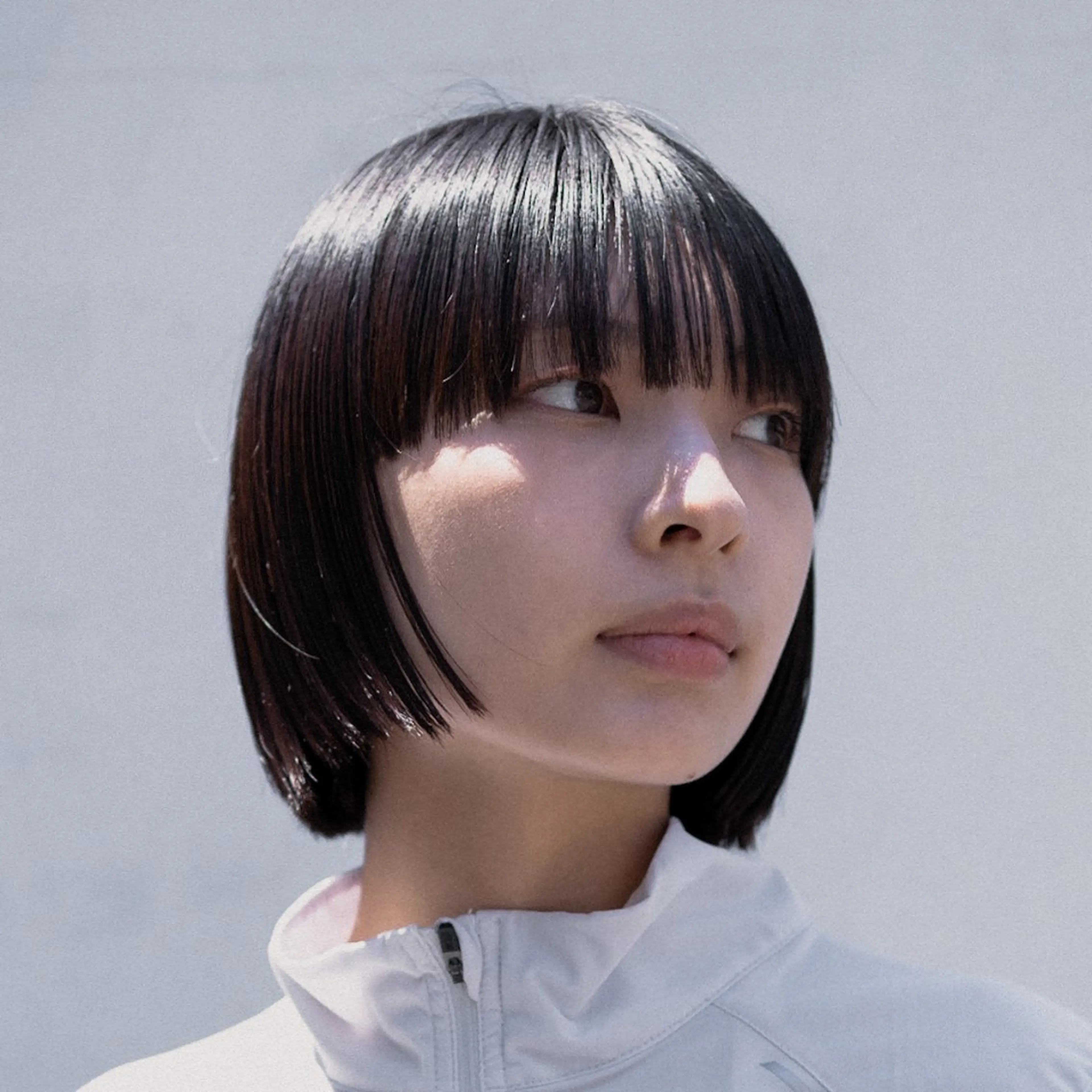 ショート ボブ オン眉 ワイドバング 🌿ボブ パーマ高橋啓太🌿のヘアスタイル