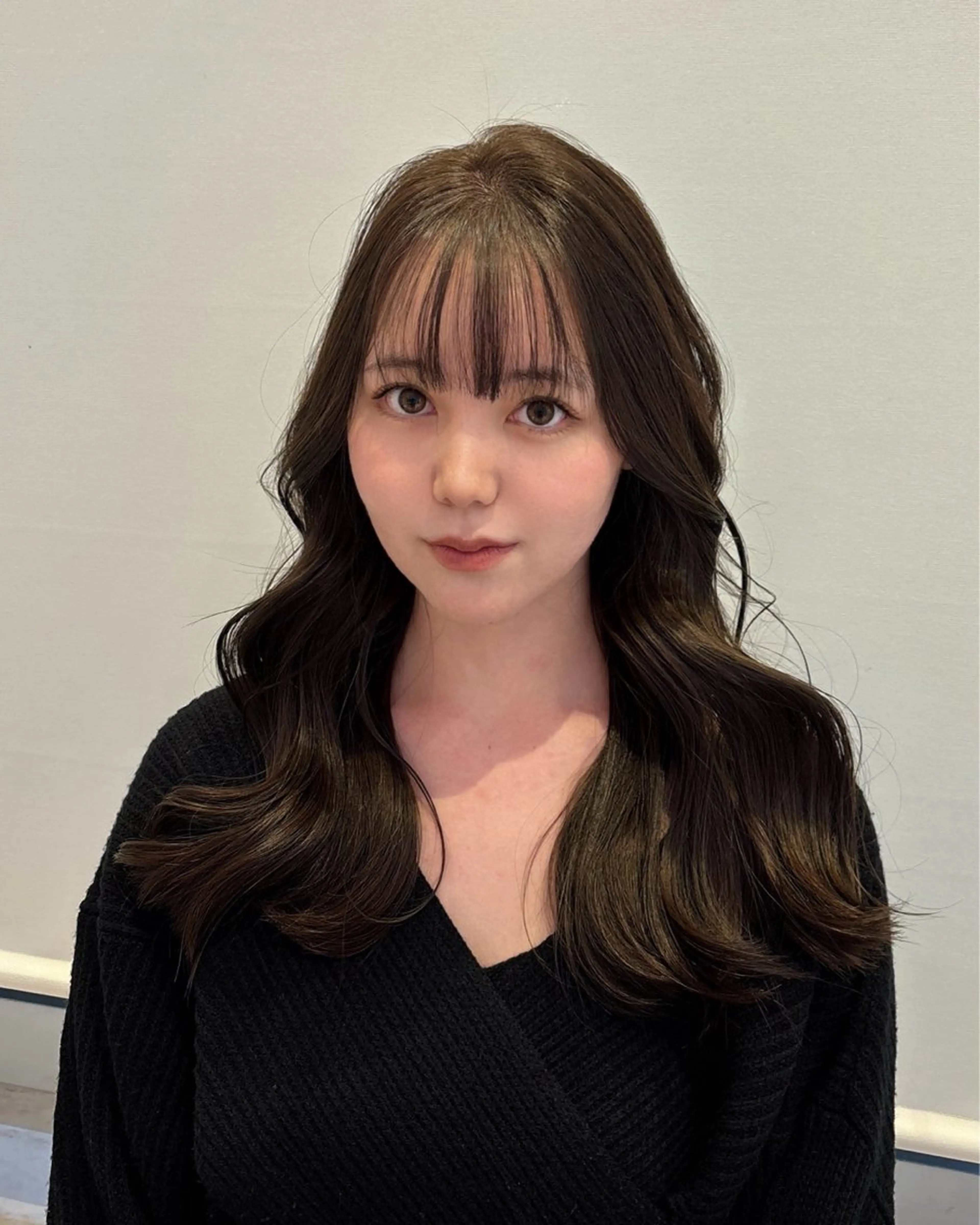 カラー ブラウンカラー 透明感カラー カット ヘアカラー 若松 心和のヘアスタイル