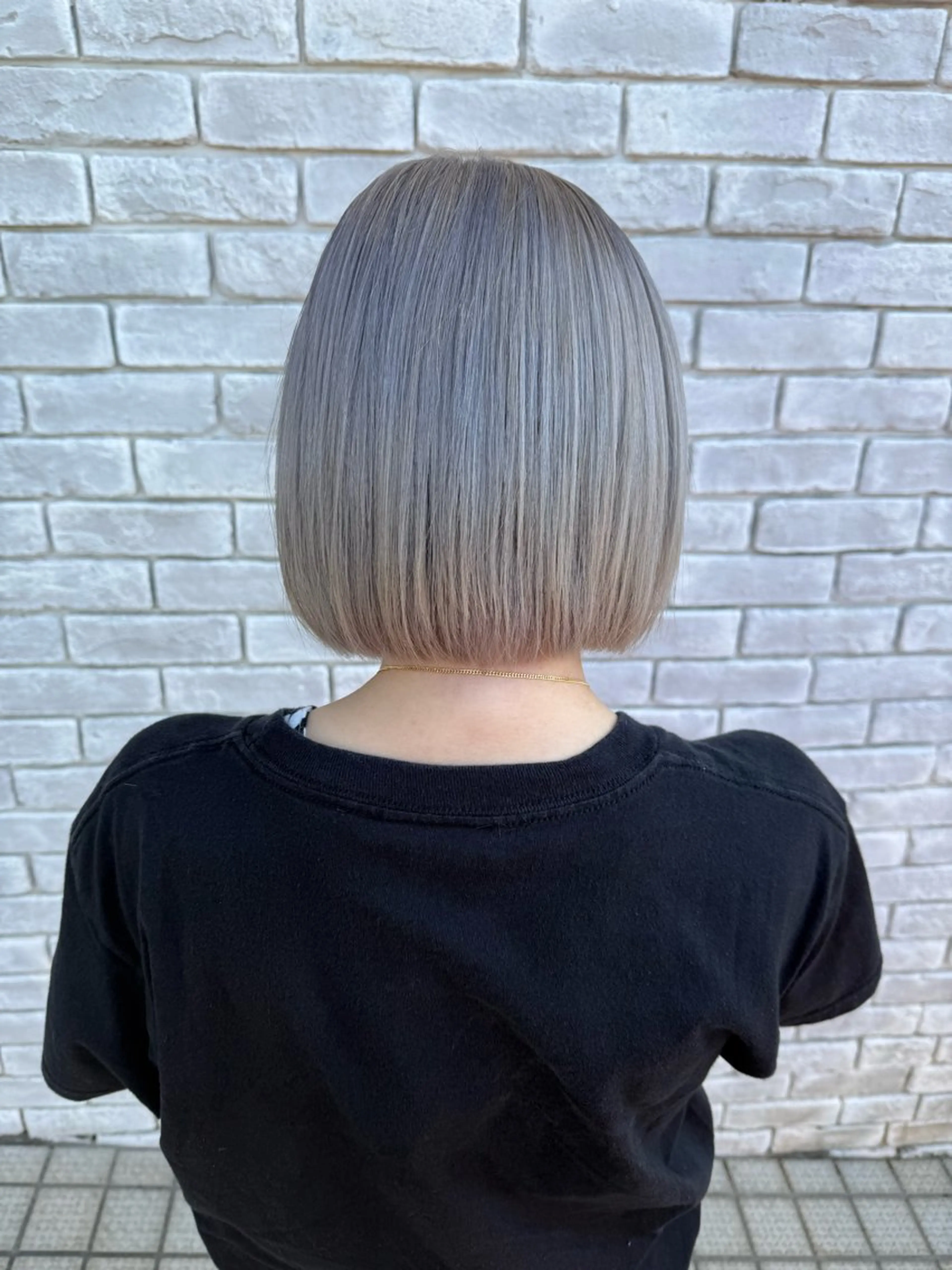 ショート カラー トリートメント 艶髪特化 しゅんぼう 長岡髪質改善のヘアスタイル