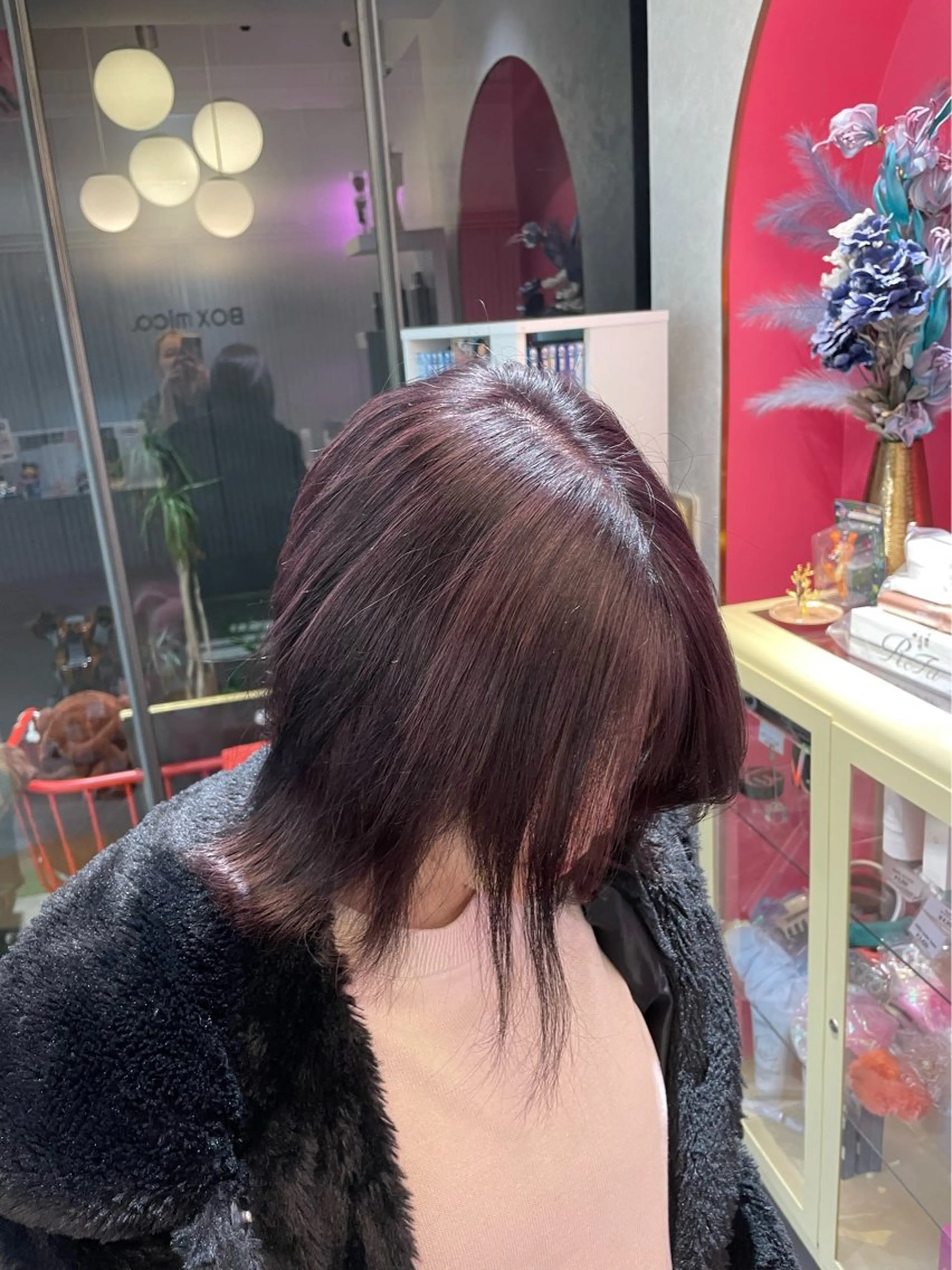 ショート ヘアカラー 安井まゆ _Box mico.のヘアスタイル