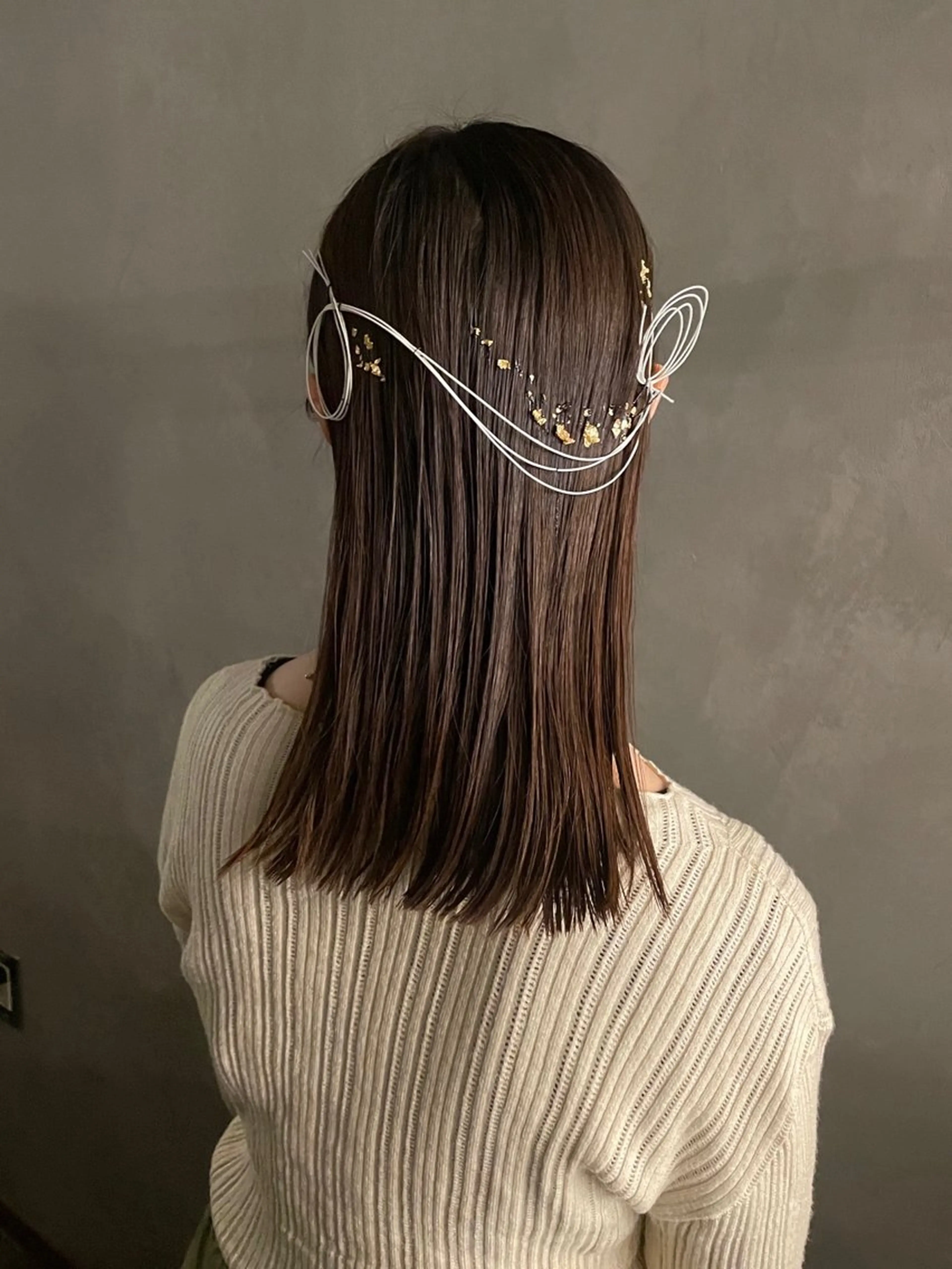 ミディアム ヘアアレンジ ♡トップスタイリス ト/美髪矯正hinaのヘアスタイル