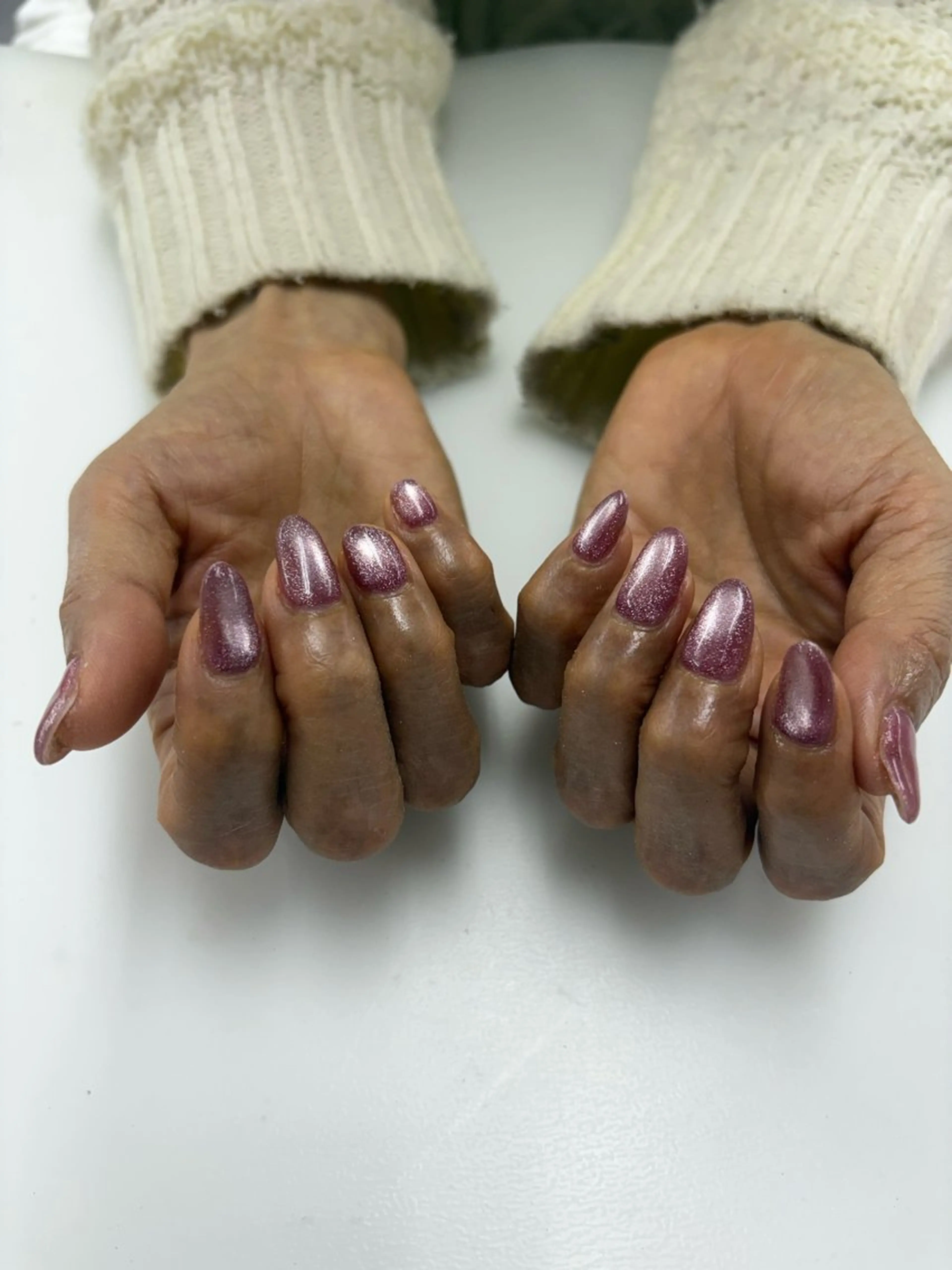 ネイル る りのネイルデザイン