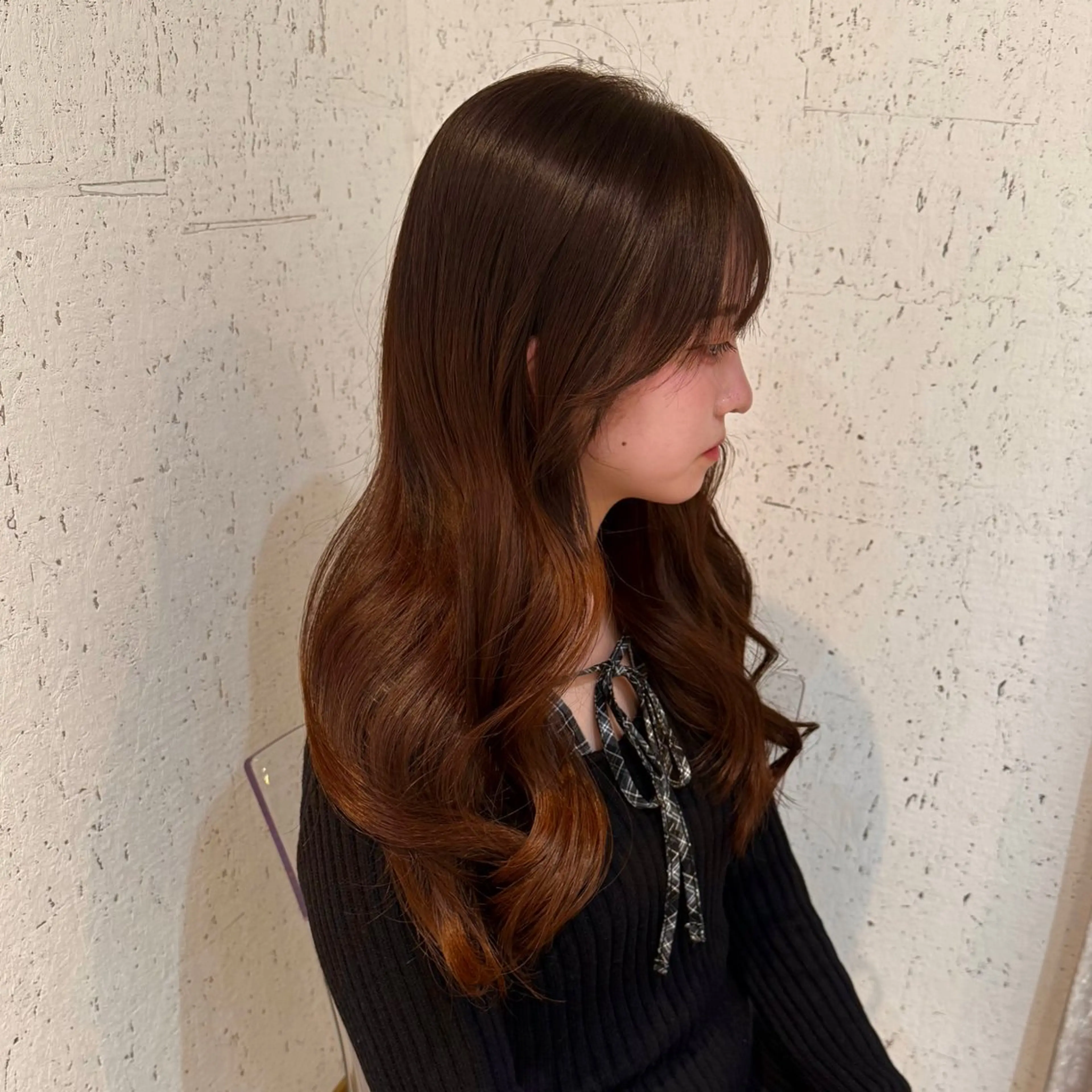 ロング カラー カット ヘアカラー トリートメント mai / linoah˚✧のヘアスタイル