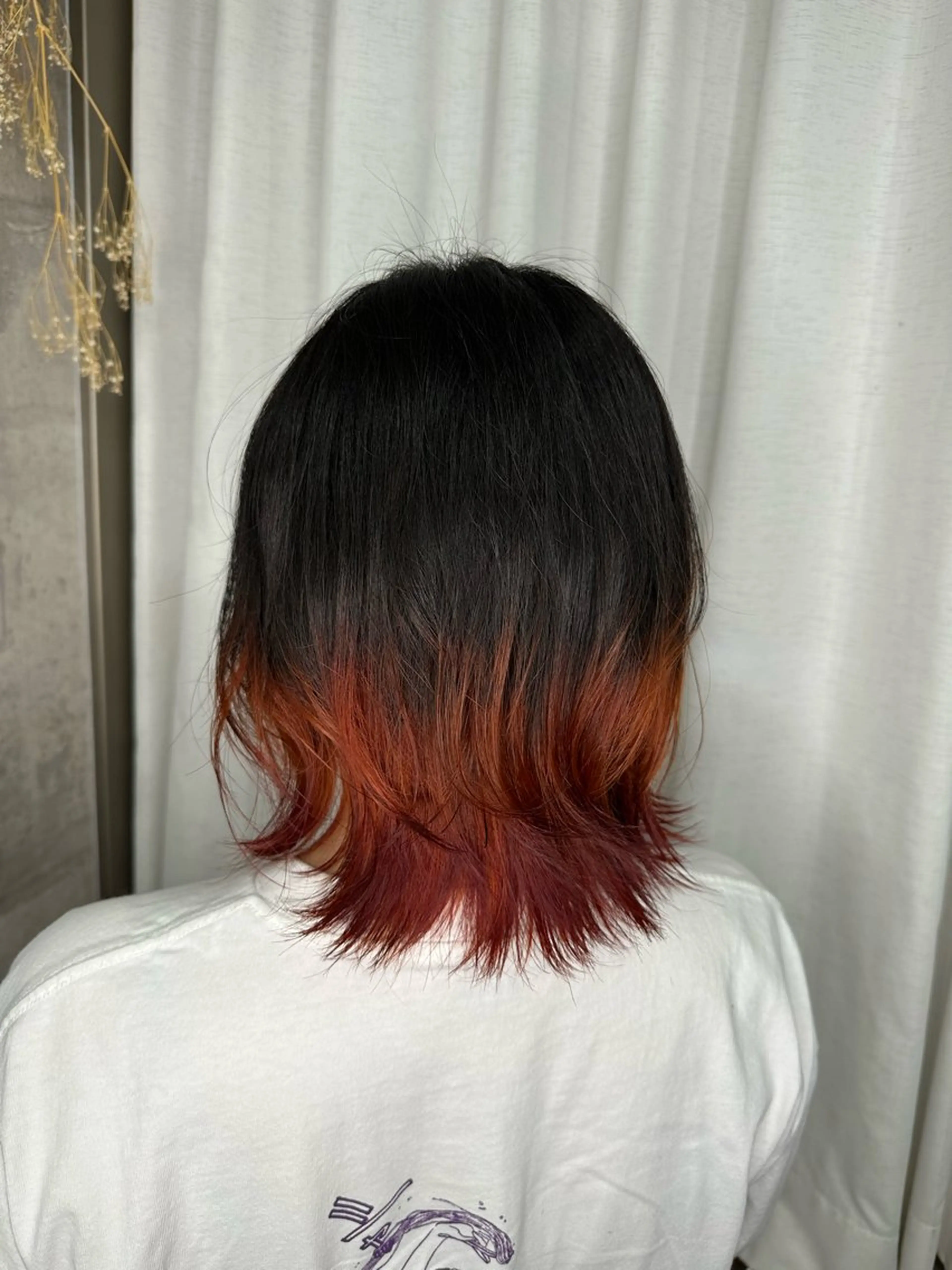 ミディアム カラー カット ヘアカラー トリートメント 枚方 tomee 🦋南部　しほ🦋のヘアスタイル