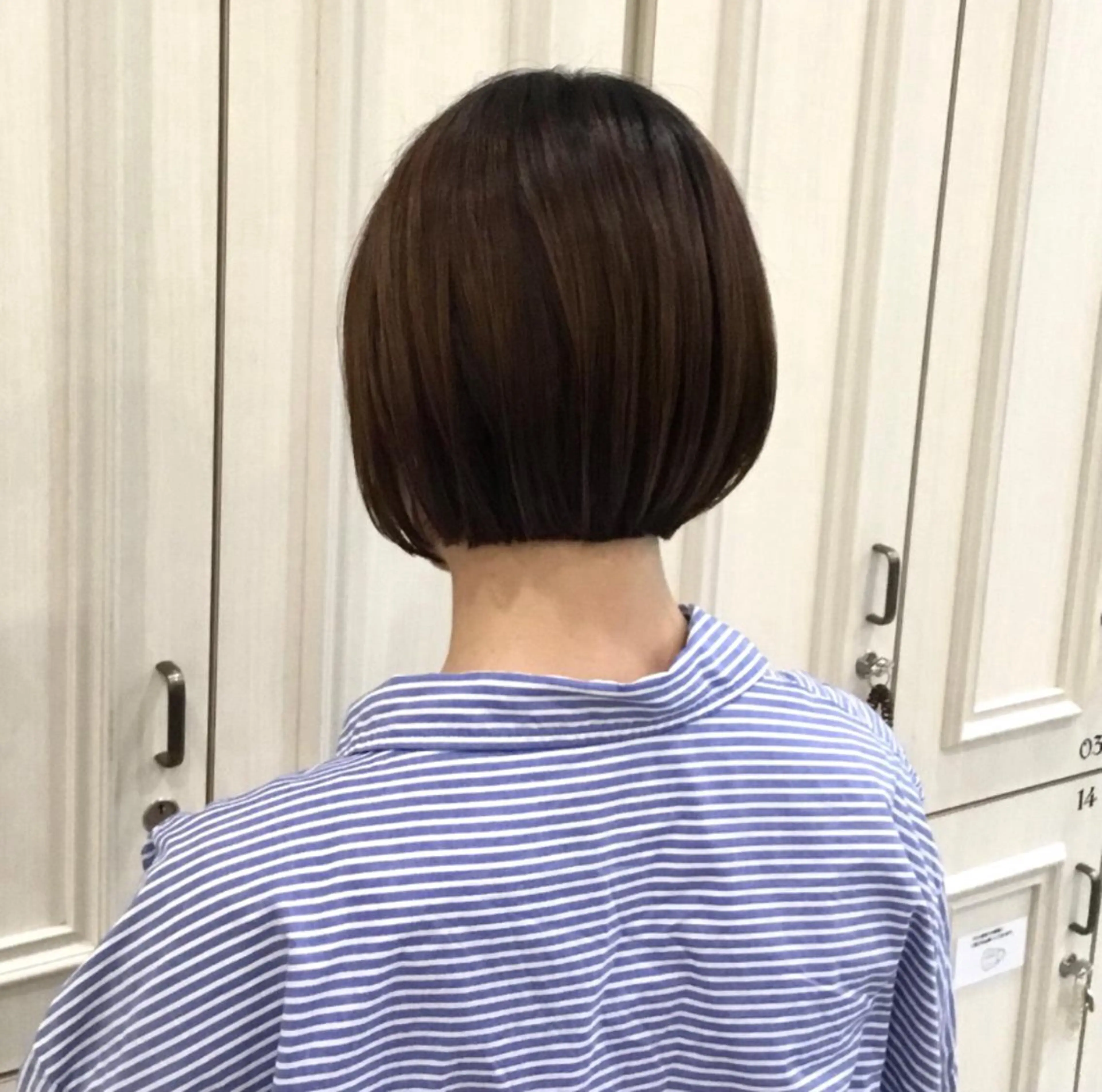 ショート ボブ 【髪質改善】 山本歩夢のヘアスタイル