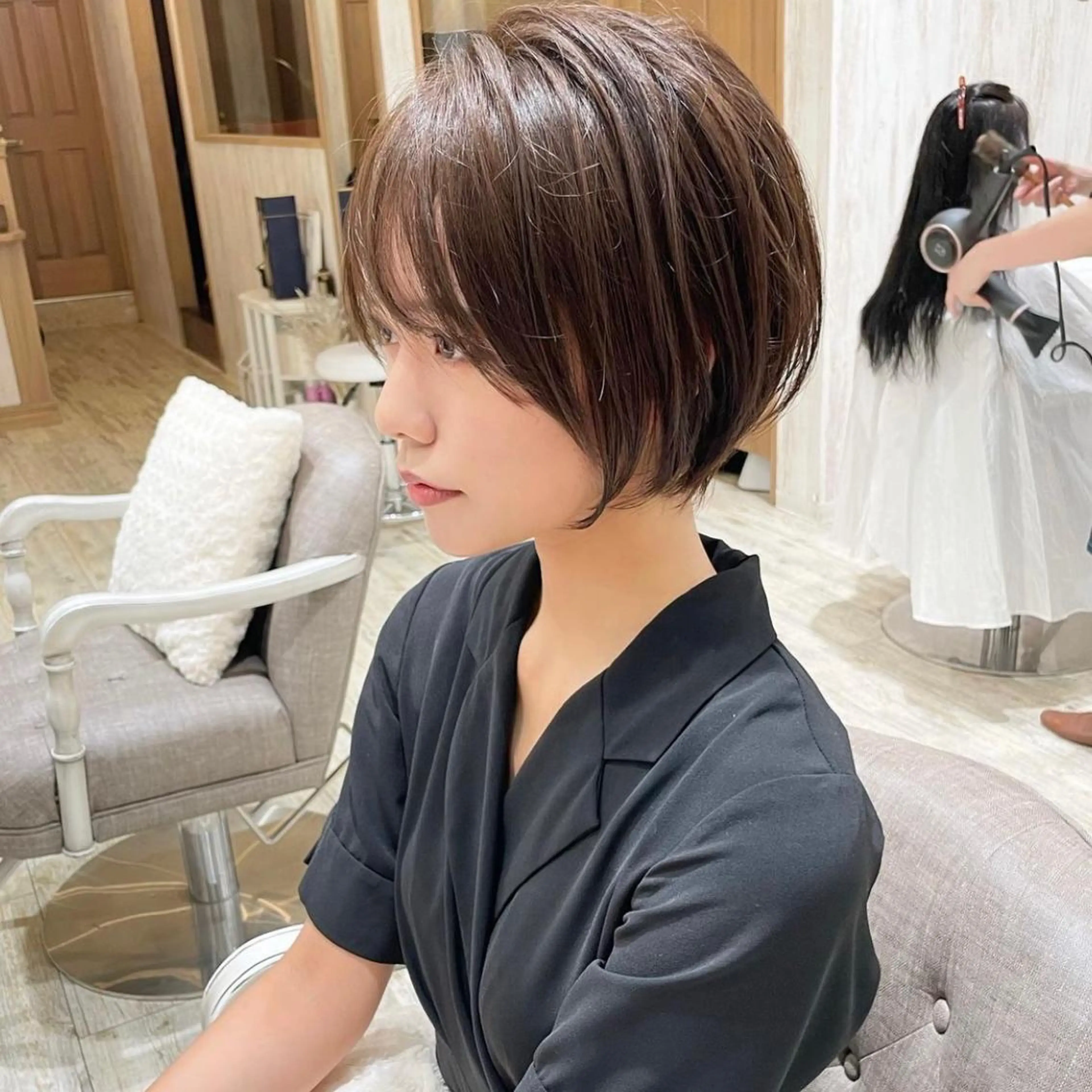 ショート 小野 明日香のヘアスタイル