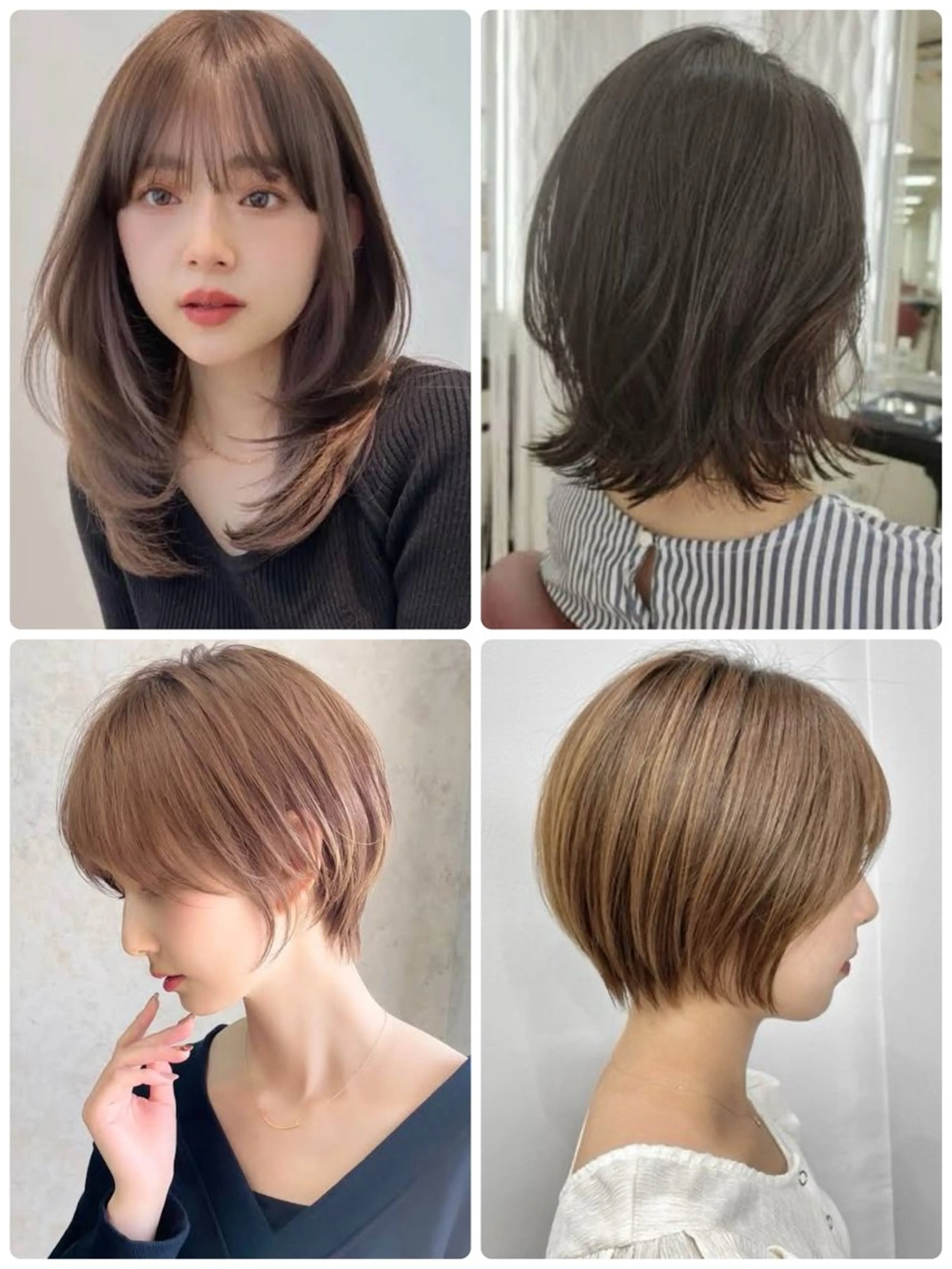 レディースカットモデルの写真