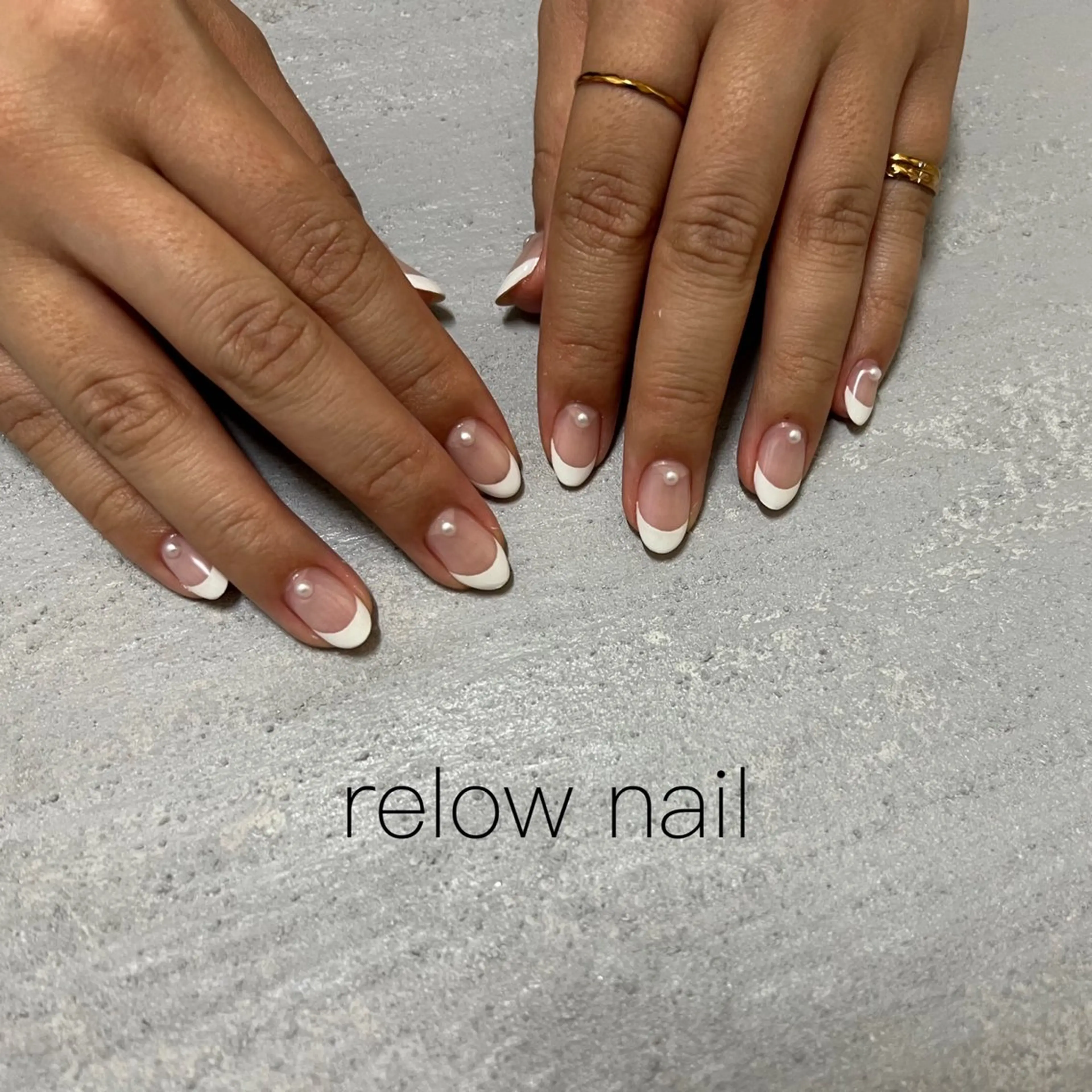 ネイル フレンチネイル イシヅカ /relownailのネイルデザイン