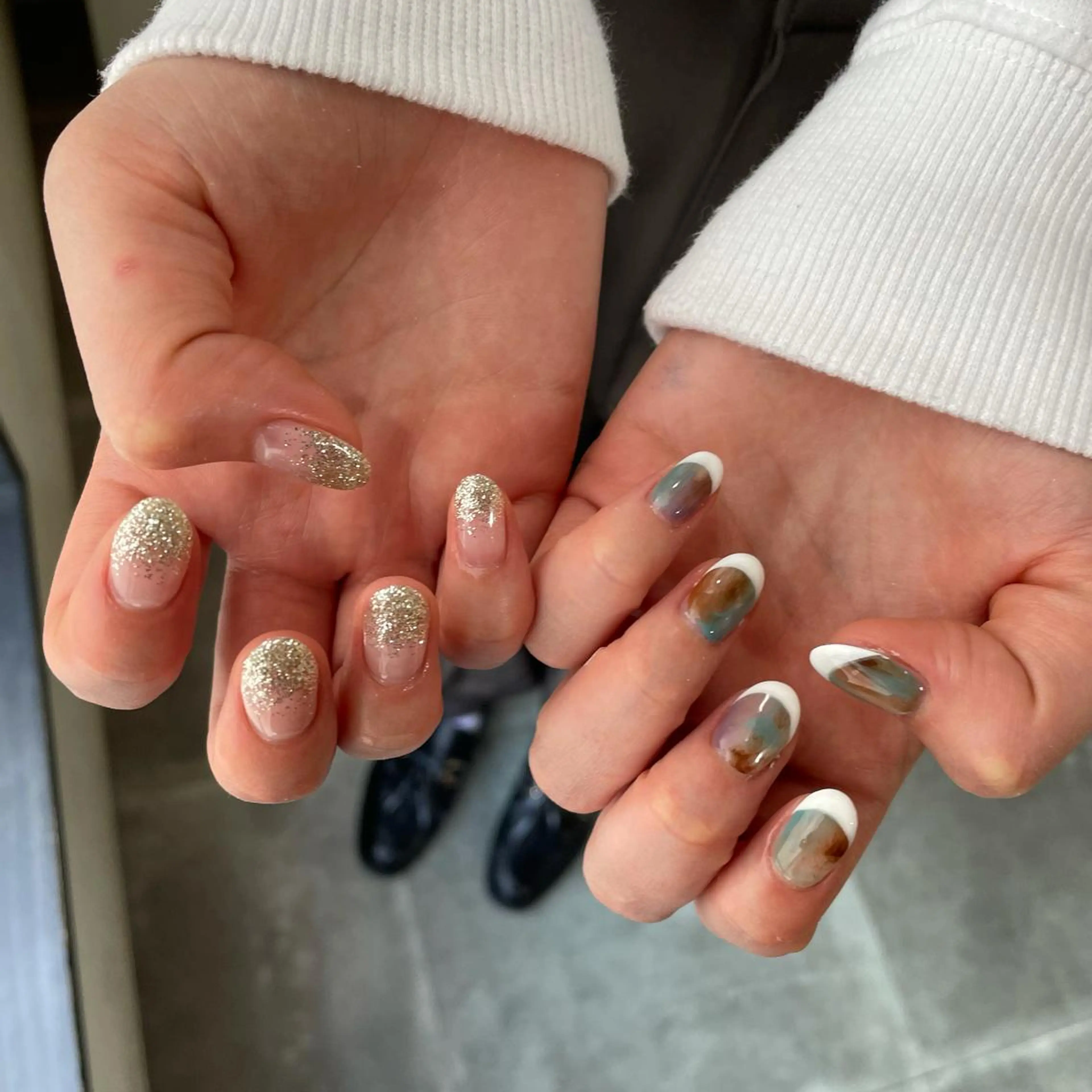 ネイル シンプルネイル SOL　nail イマナカのネイルデザイン