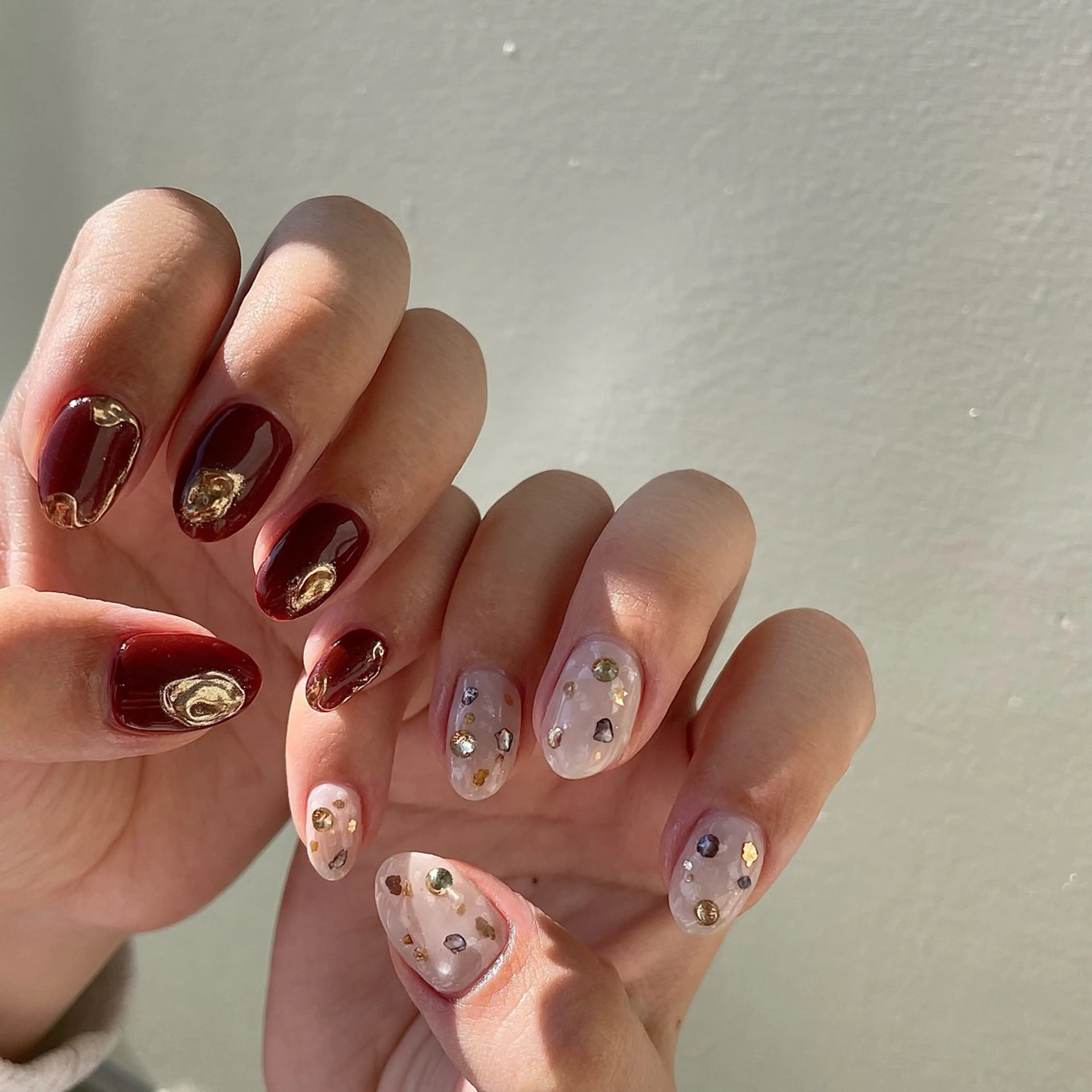 ネイル ニュアンスネイル nailsalon mionのネイルデザイン