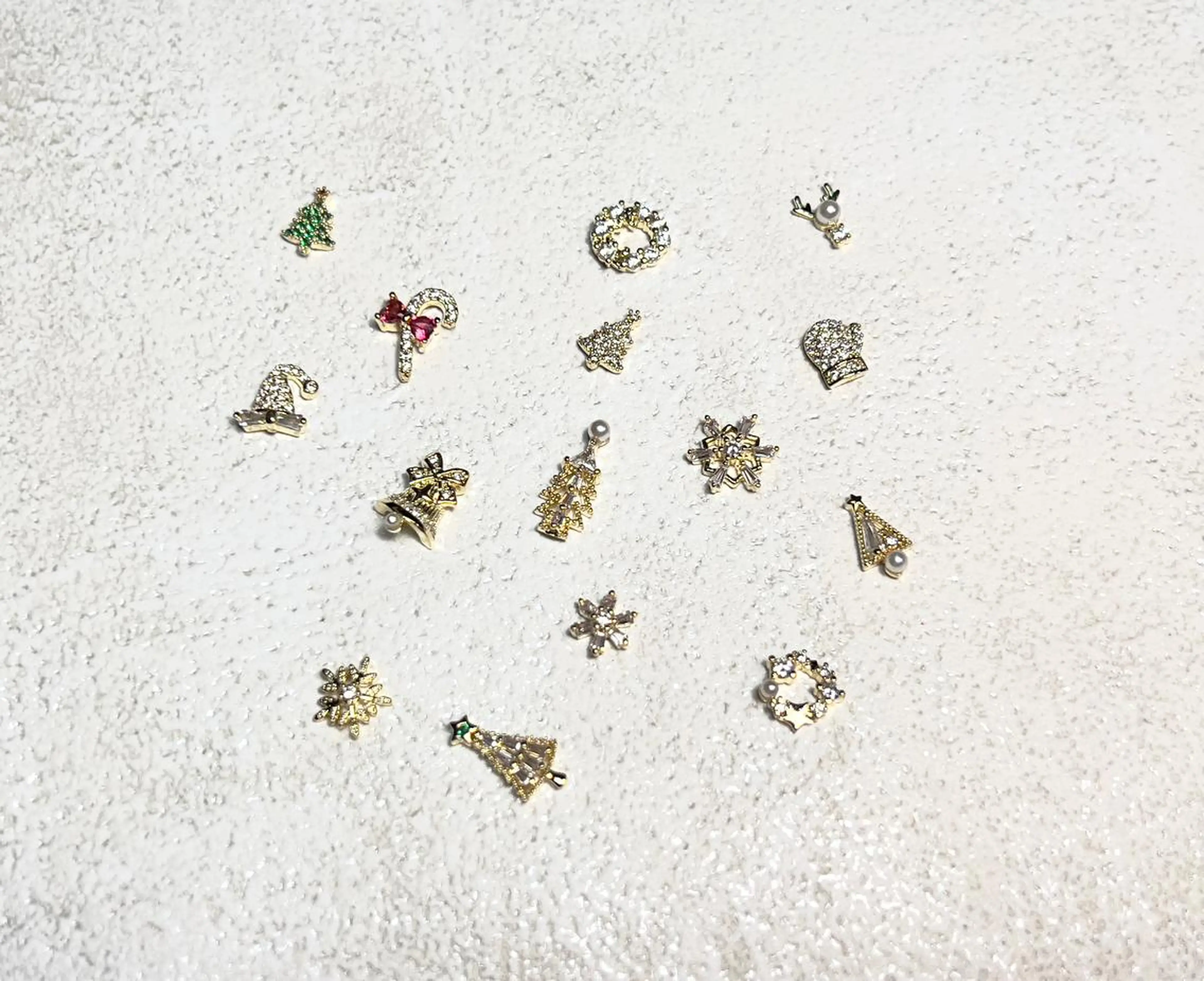 ネイル 冬ネイル クリスマス lucky nail 歌舞伎町のネイルデザイン