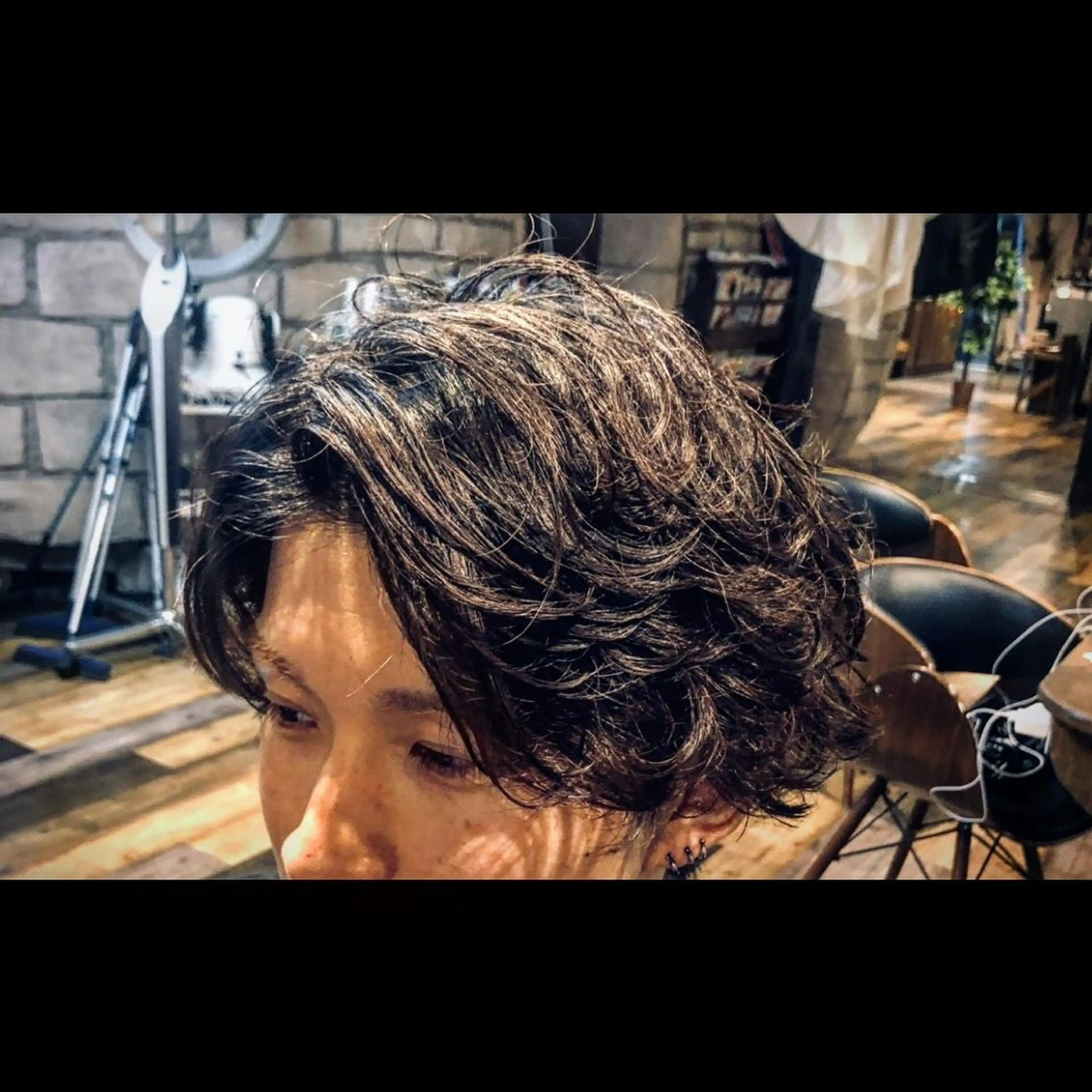 パーマ メンズ カット ヘアカラー 💈大人の渋髪💈 店長　大橋侑弥のヘアスタイル