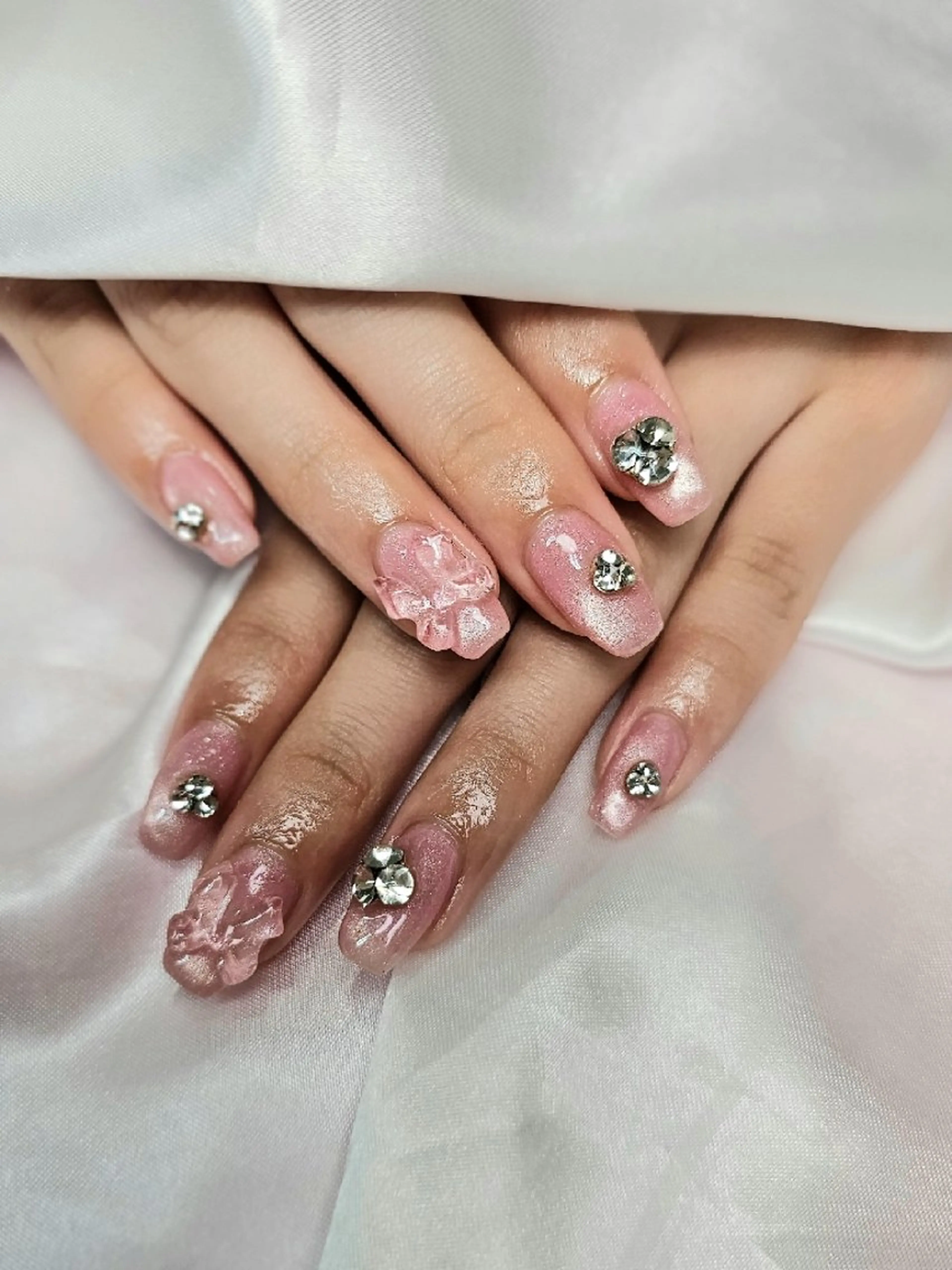 ネイル アートネイル ジェルネイル マグネットネイル 持ち込み Ra: Nail   라: 네일のネイルデザイン