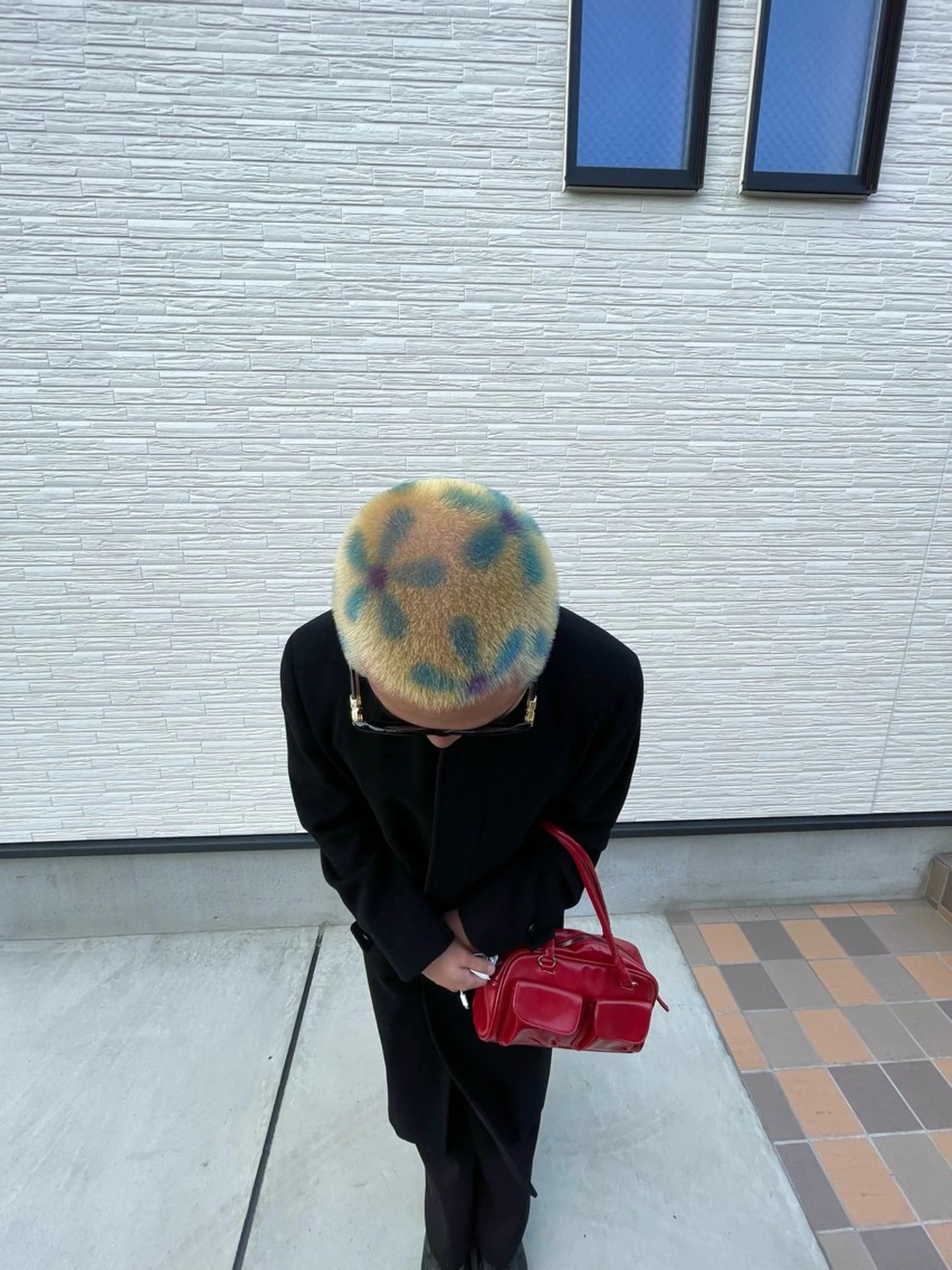 カラー メンズ MOKA🌼 淵野辺デザインカラーのヘアスタイル