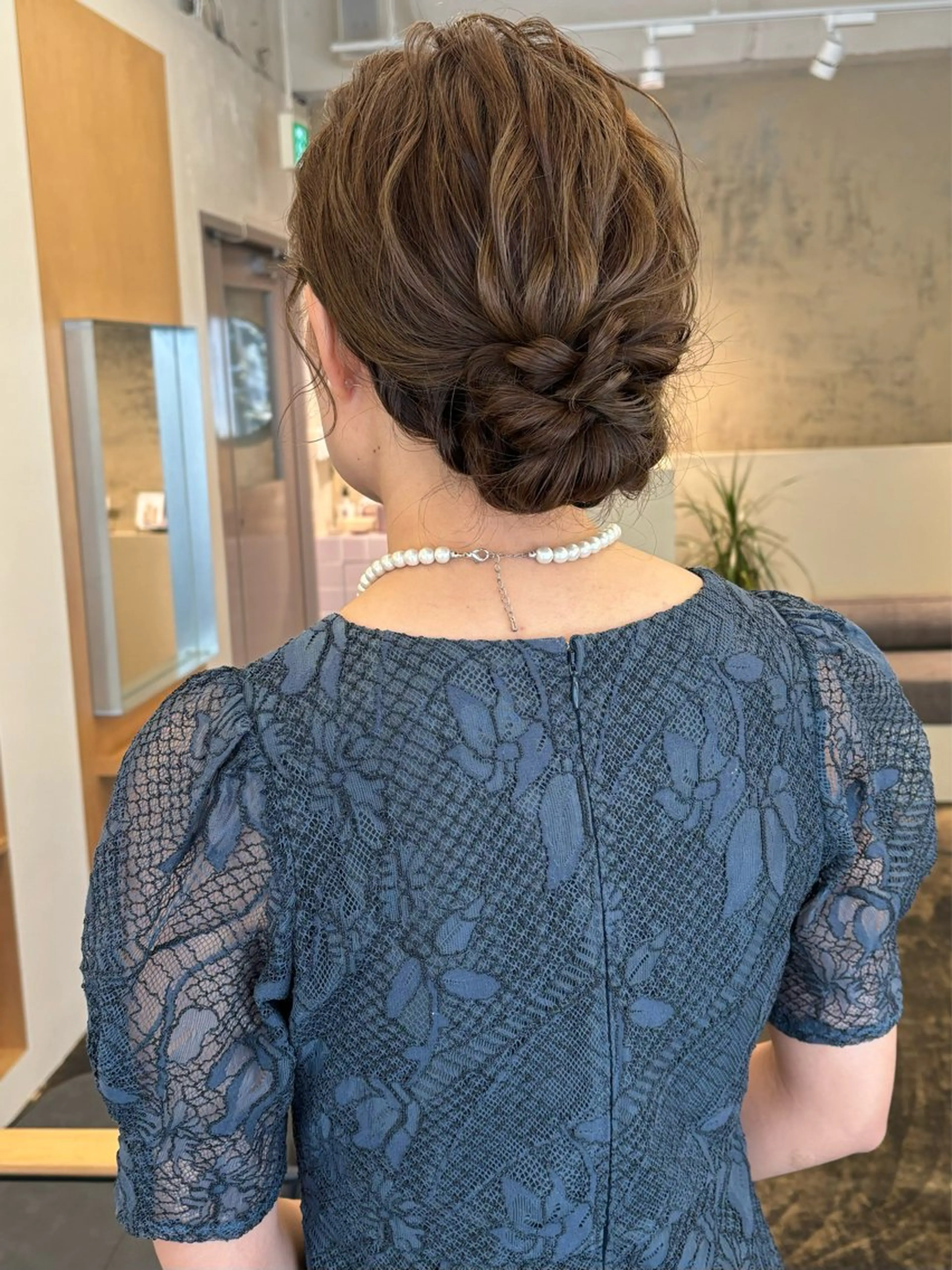 セミロング ヘアアレンジ ヘアセット 美空🐇 レイヤー / 透明感カラー🩰のヘアスタイル