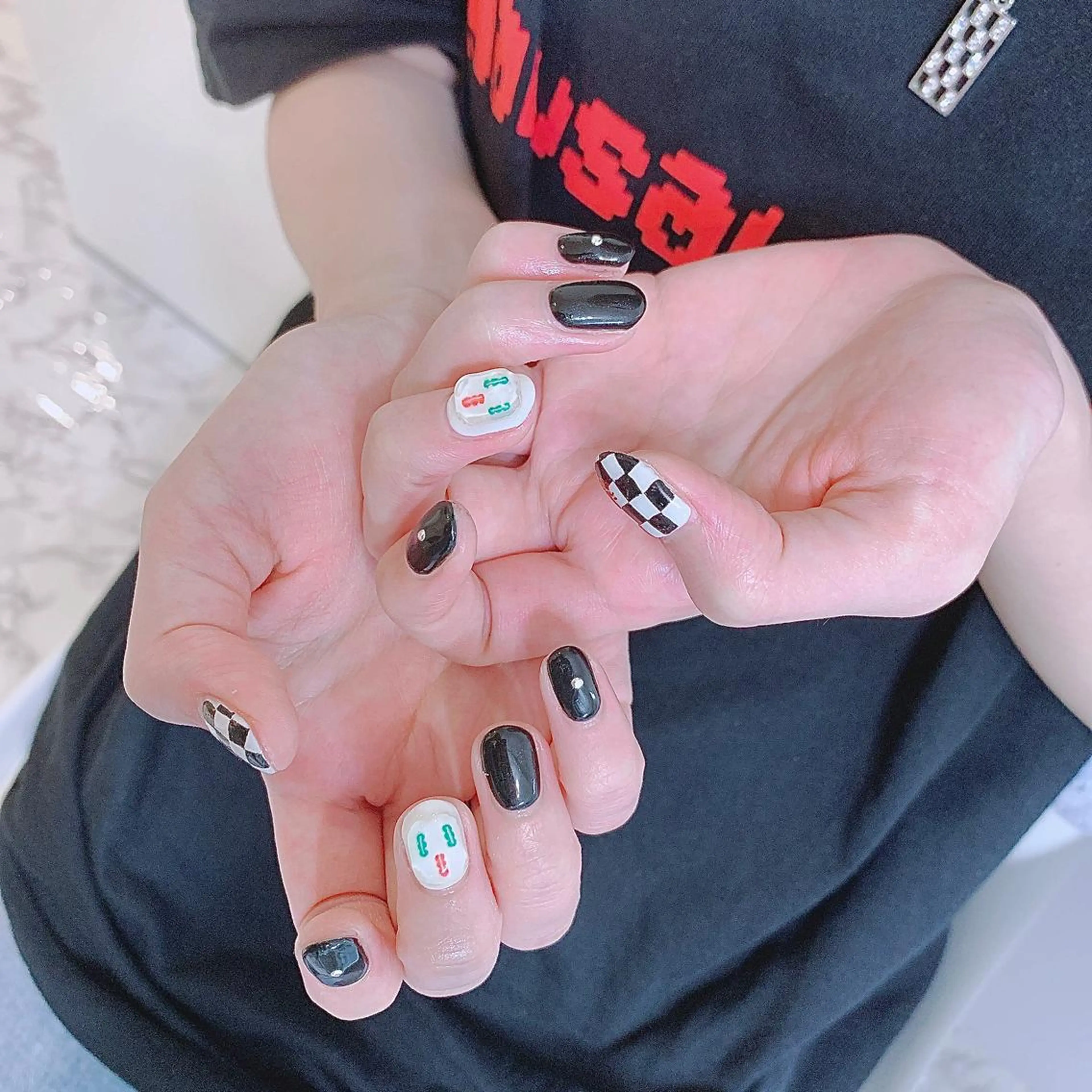 ネイル ハンドネイル BLUEM なな🐶のネイルデザイン