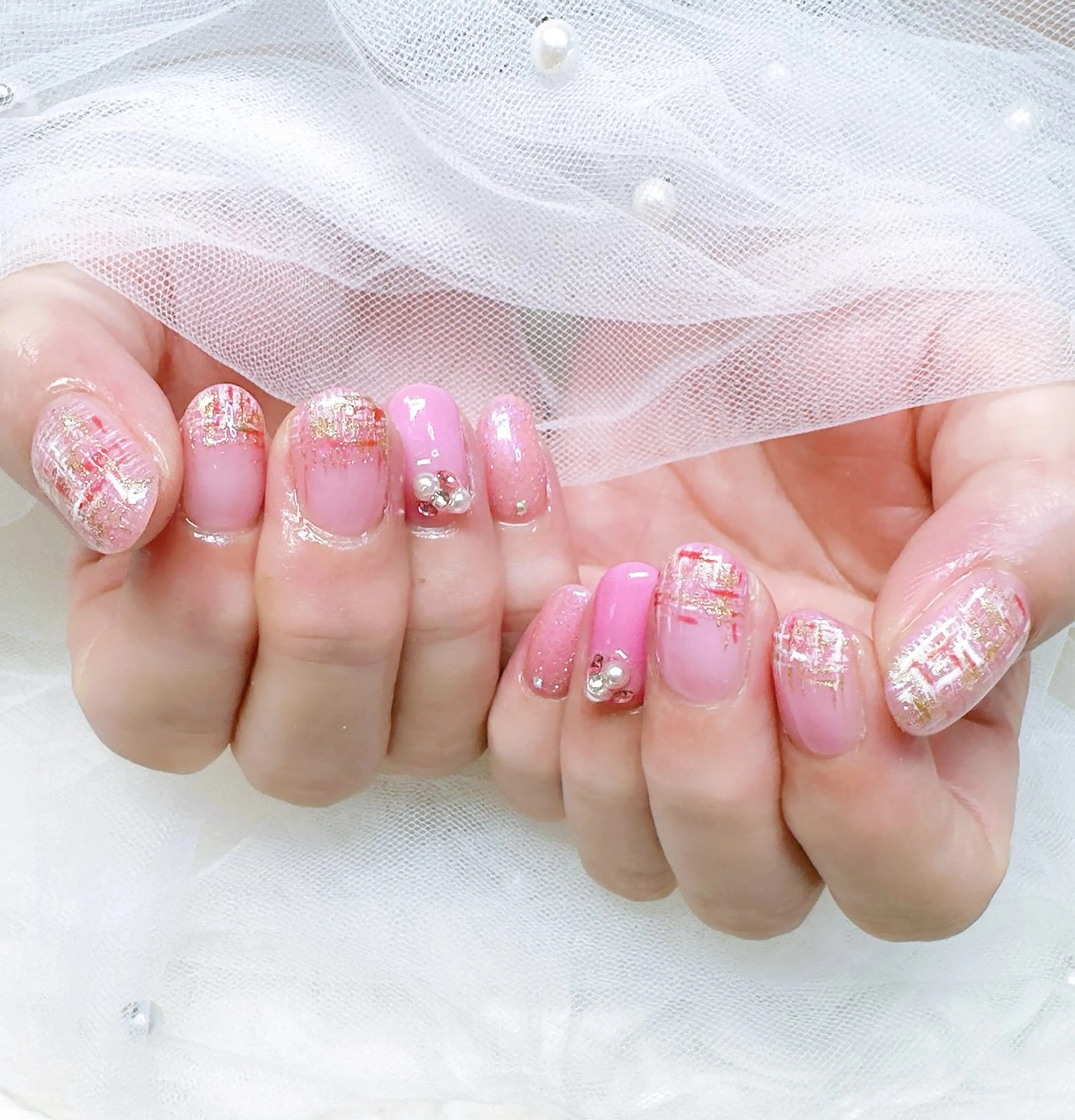 ネイル 高島 夏海のネイルデザイン