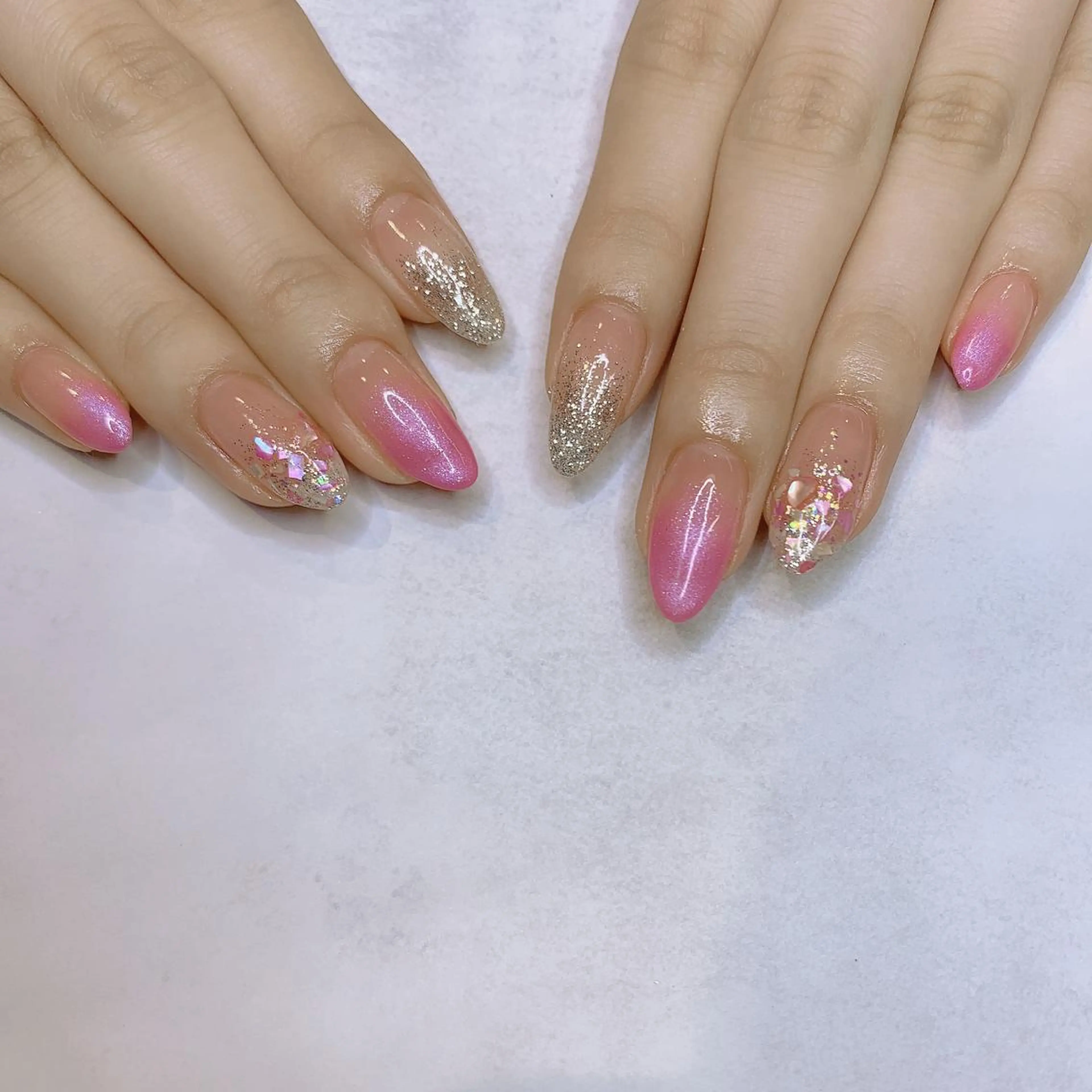 ネイル アートネイル 持ち込み スカルプネイル シンプルネイル Adite nailのネイルデザイン