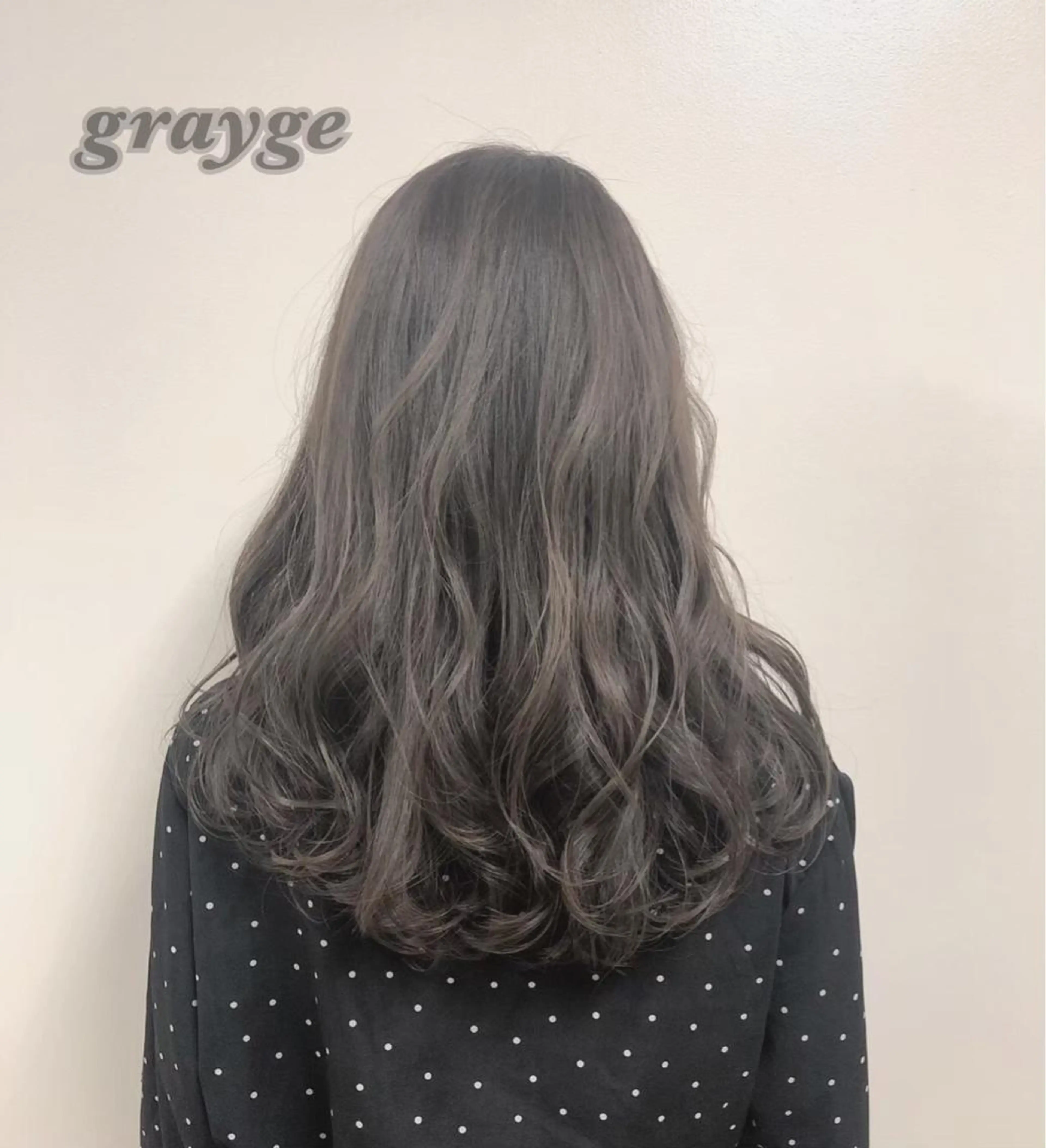 ロング カラー フェザーパーマ/ ダブルカラー/藤田のヘアスタイル