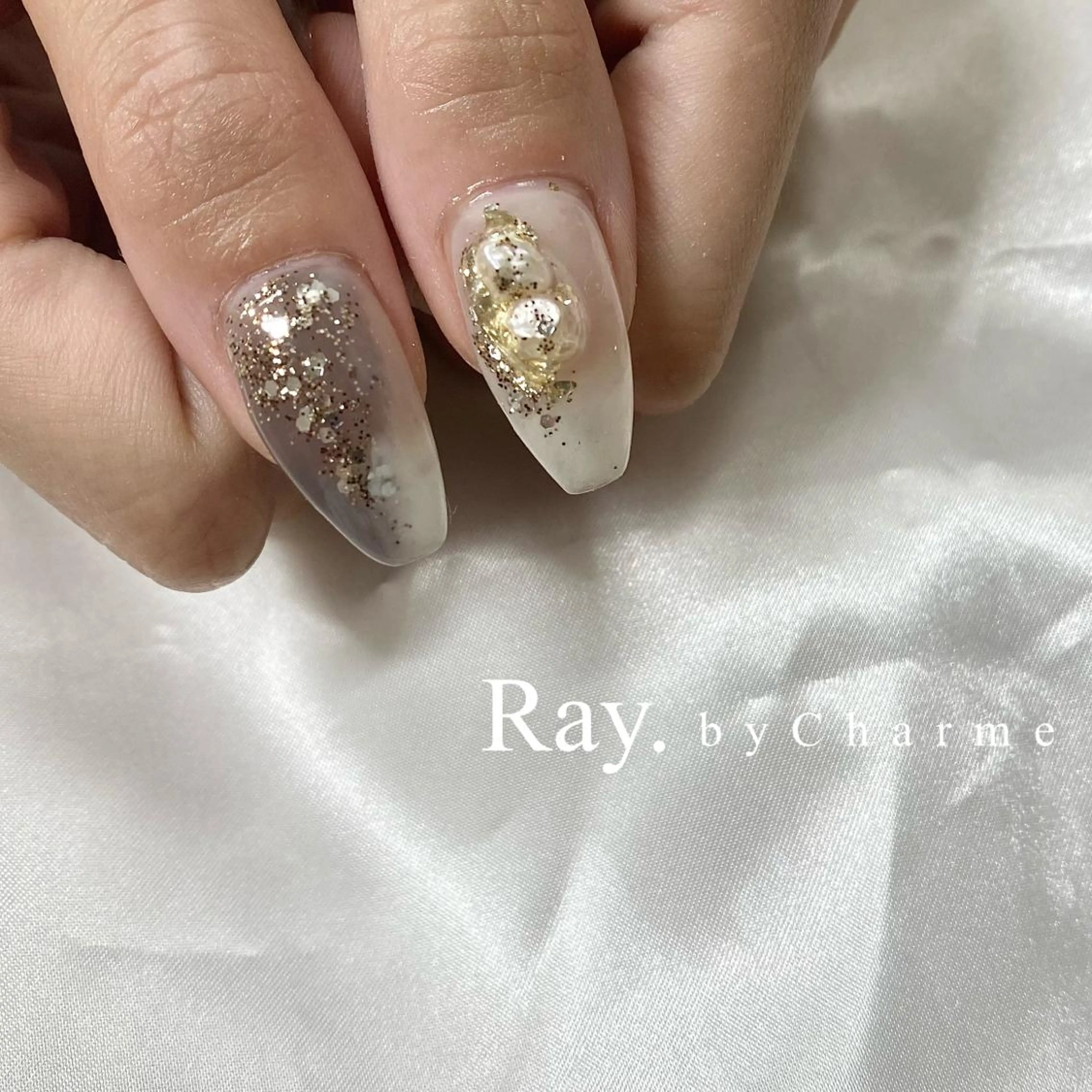 ネイル Ray. /綺麗目ニュアンスのネイルデザイン