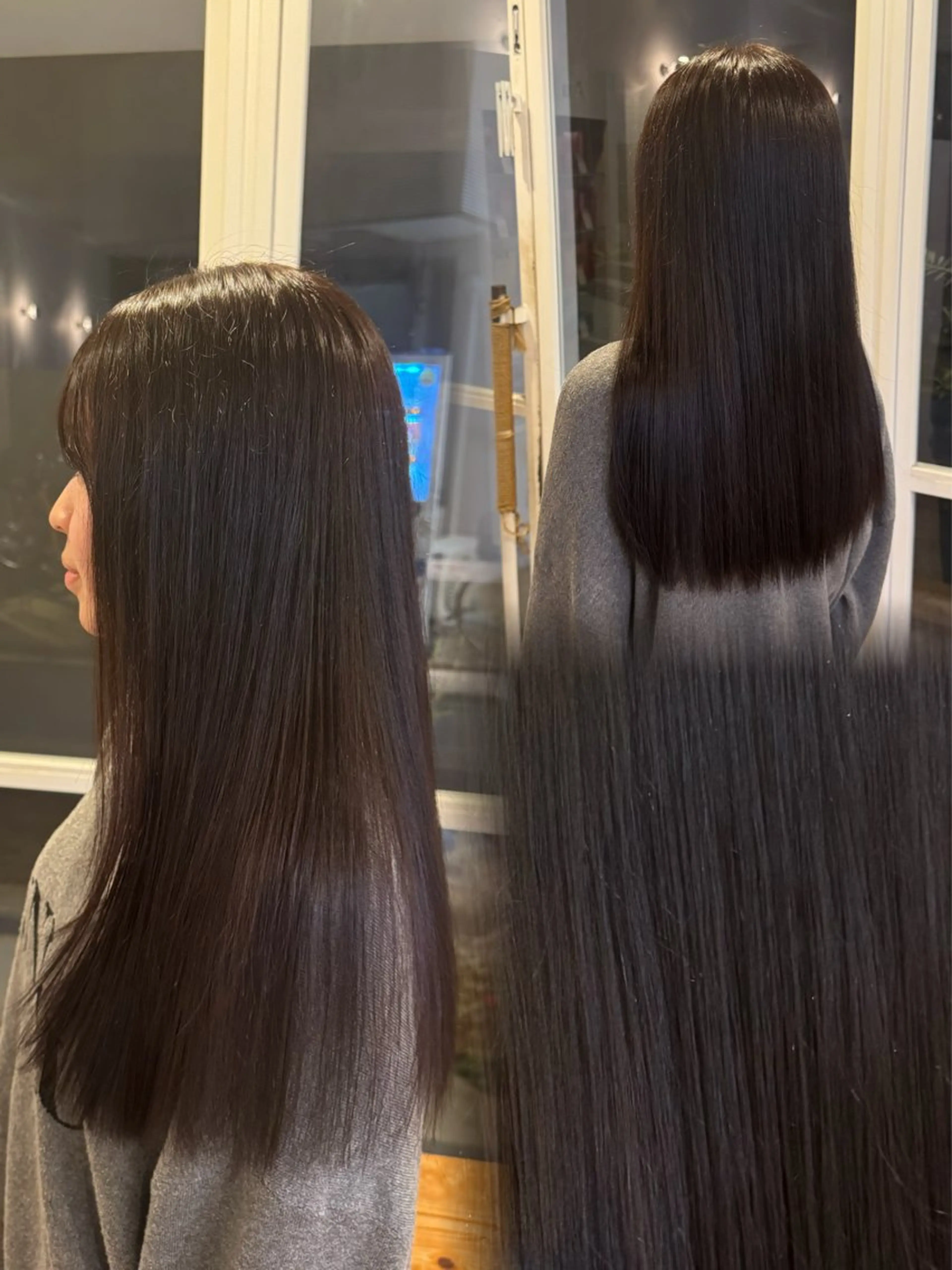ロング カラー ブラウンカラー カット ヘアカラー 【YARD.】橋本 稀乃のヘアスタイル