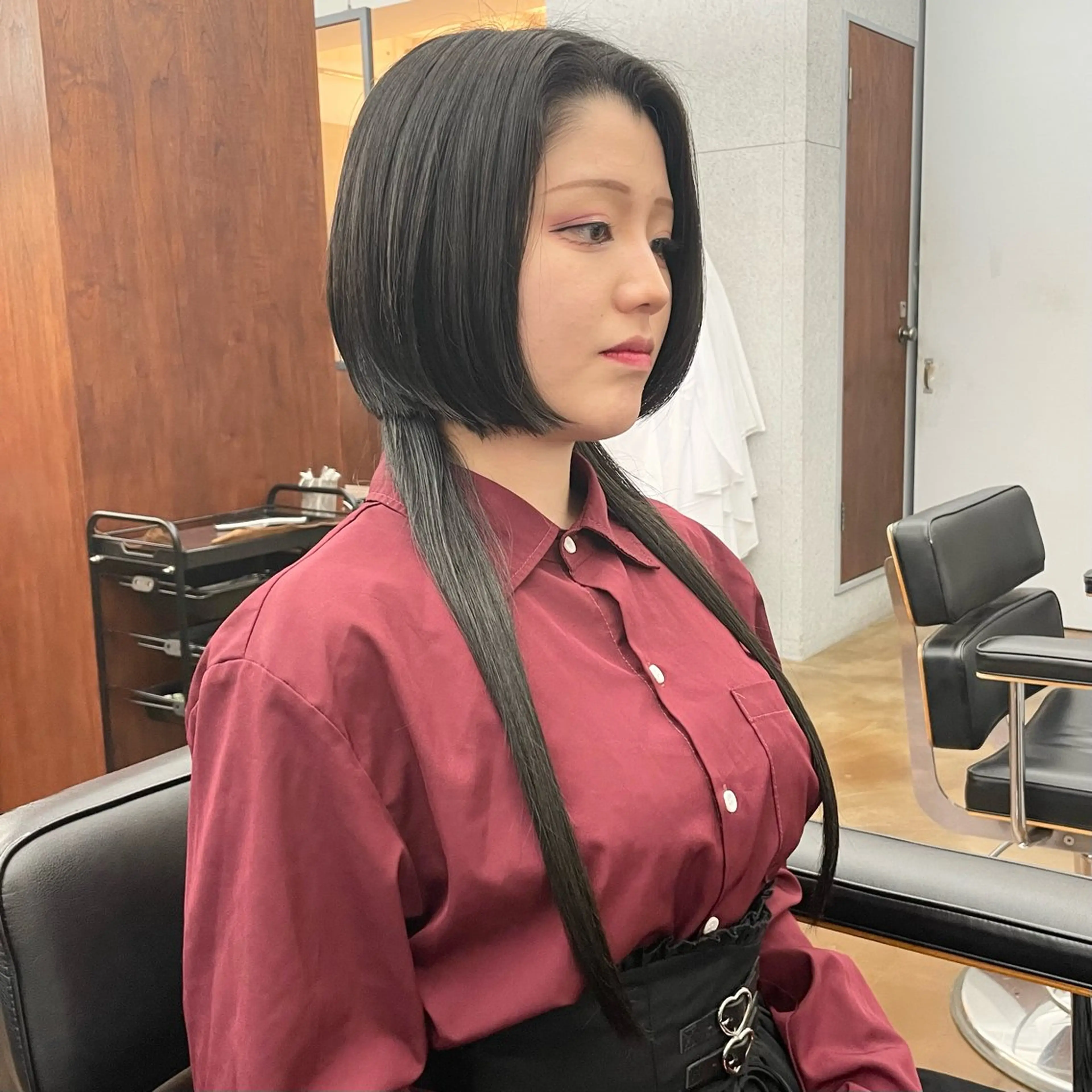 セミロング ウルフカット カット ヘアセット ✂︎ウルフ・ショート ✂︎MIKUNIのヘアスタイル