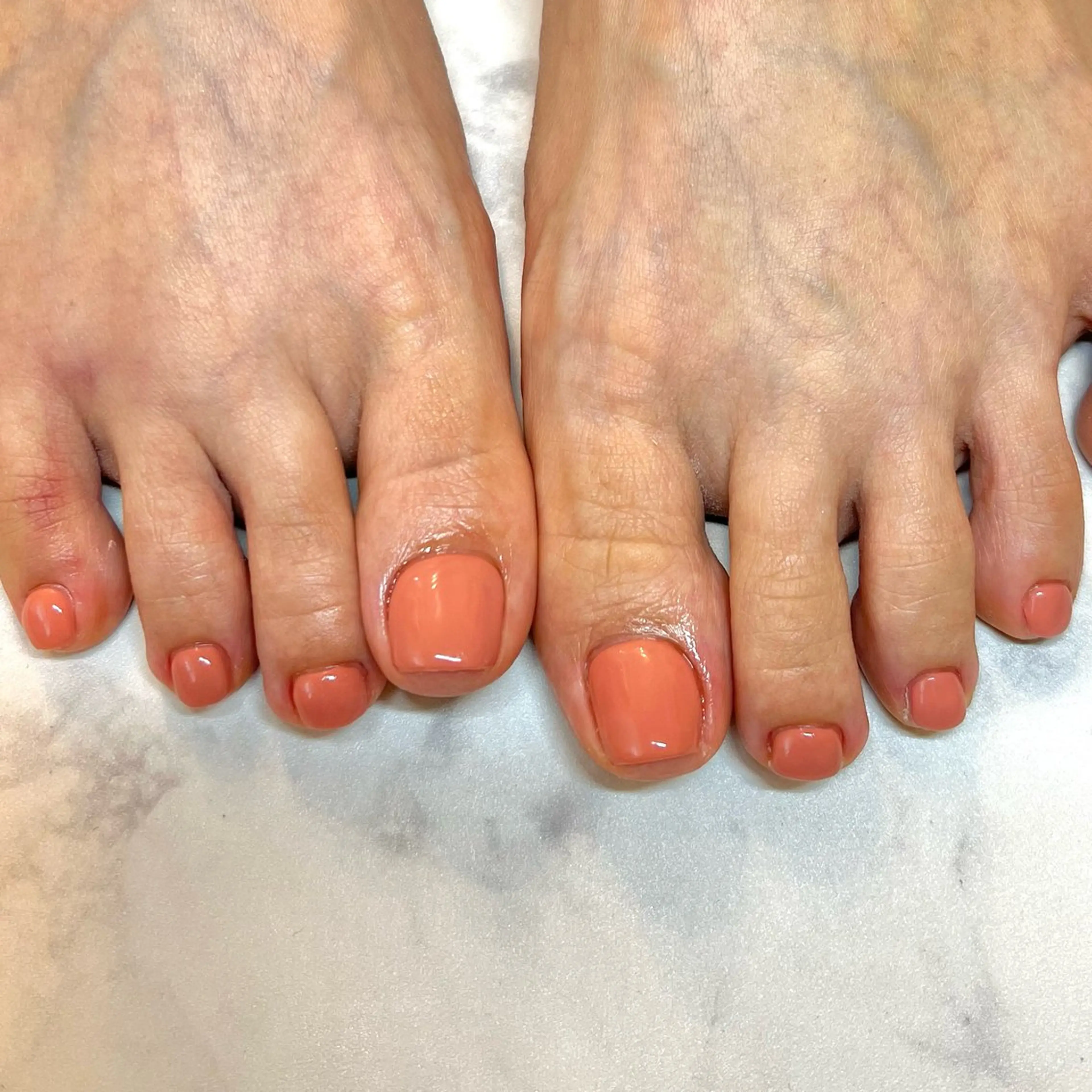 ネイル フットネイル ワンカラーネイル フットネイル ながやま ちえのその他イメージ