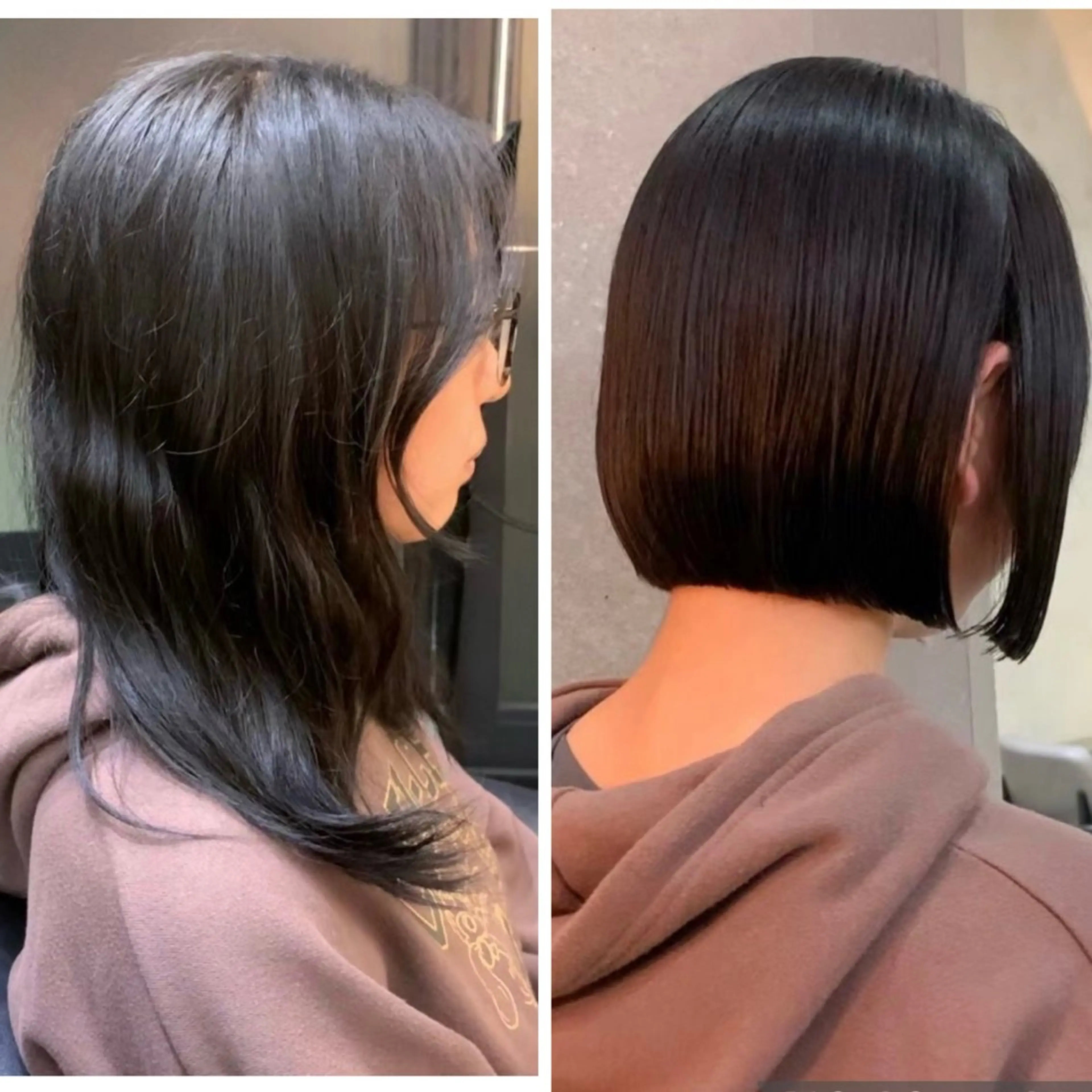 ショート ボブ カット 縮毛矯正 トリートメント 【髪質改善縮毛✨】 渋谷/ボブ/レンのヘアスタイル