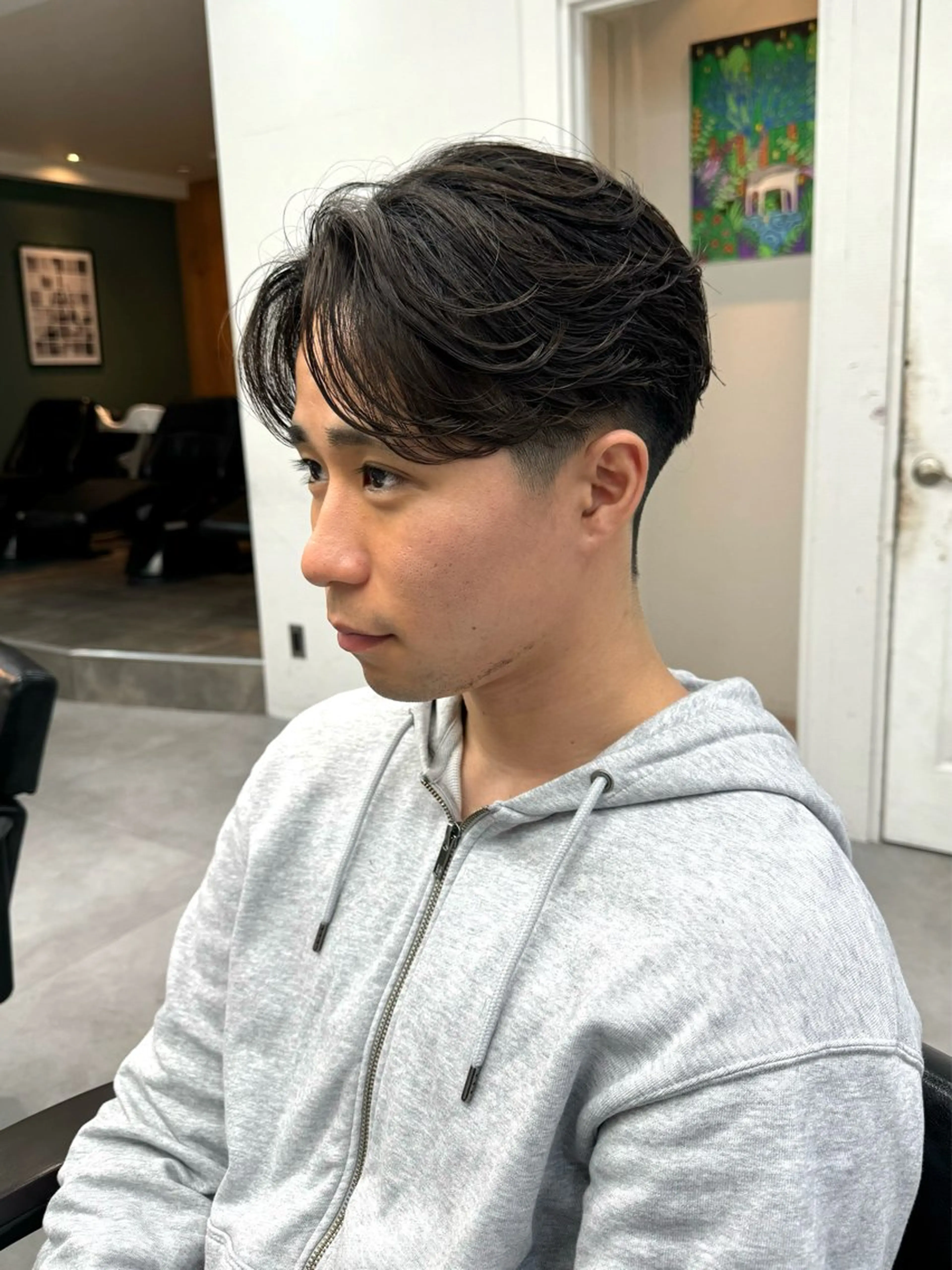 パーマ メンズ ニュアンスパーマ カット パーマ トリートメント シャドウパーマ/ 波巻パーマYu-Kiのヘアスタイル