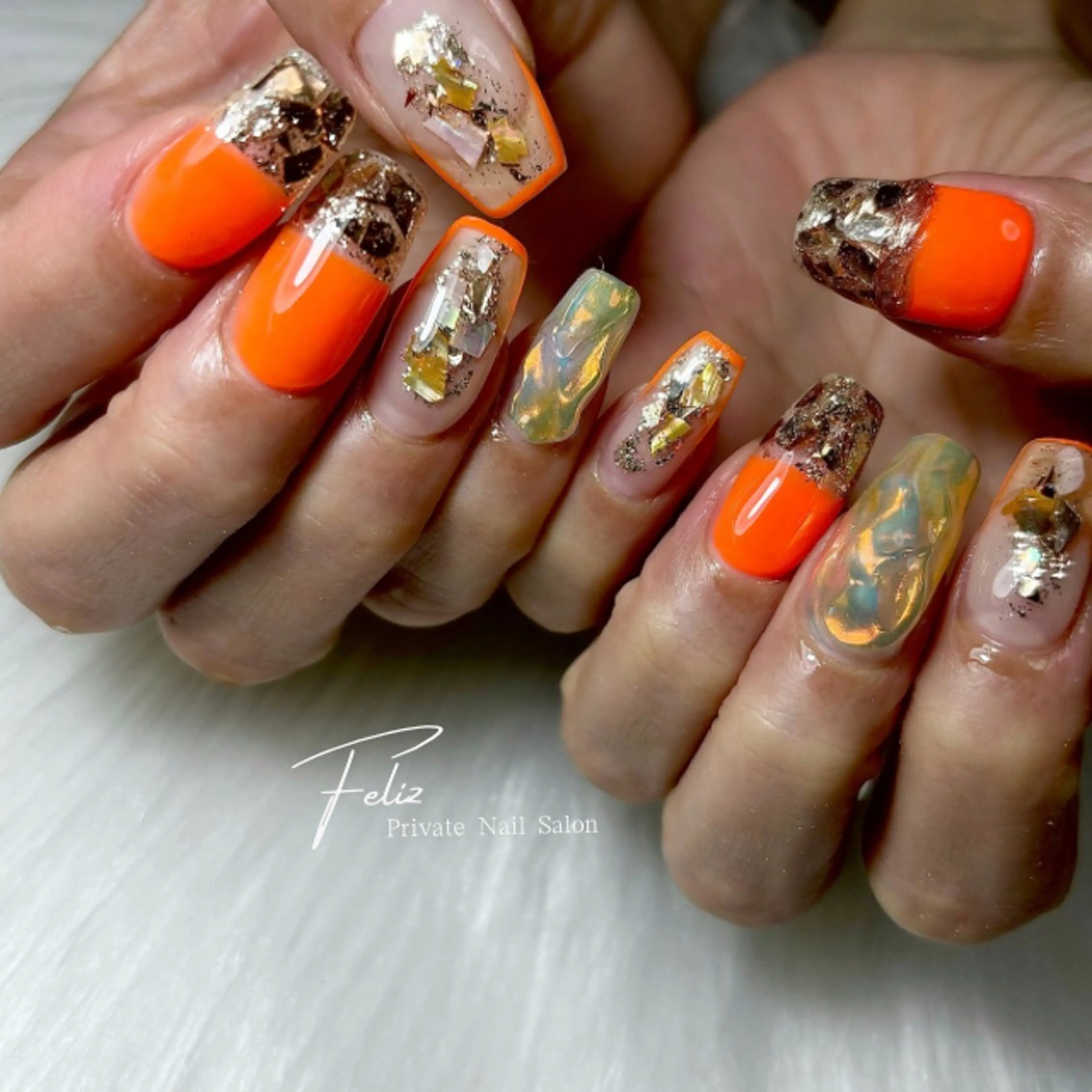 ネイル Feliz 楽しいネイルサロンのネイルデザイン