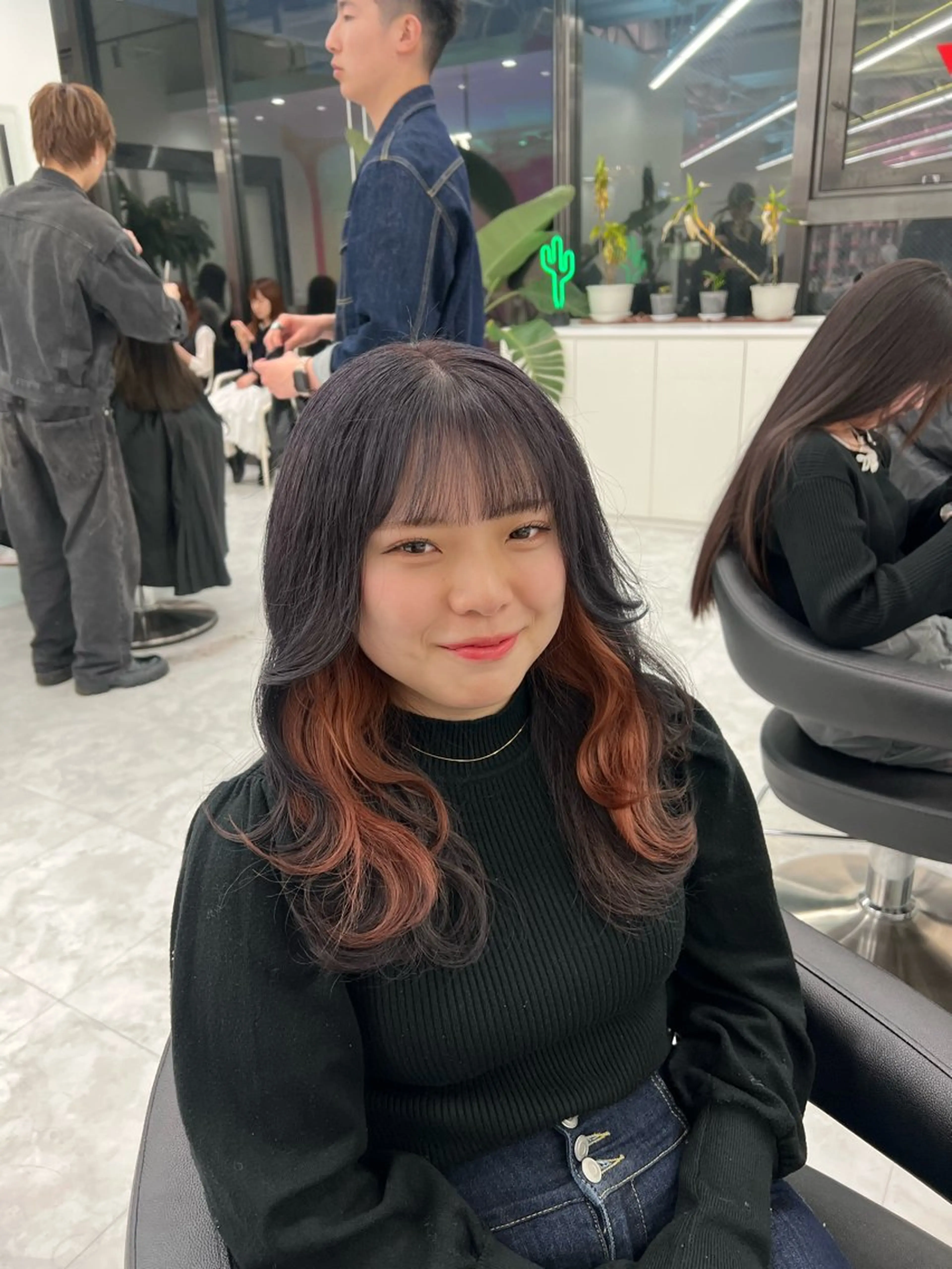 ロング カラー 💖札幌カラー 指名No.1💖玲奈のヘアスタイル